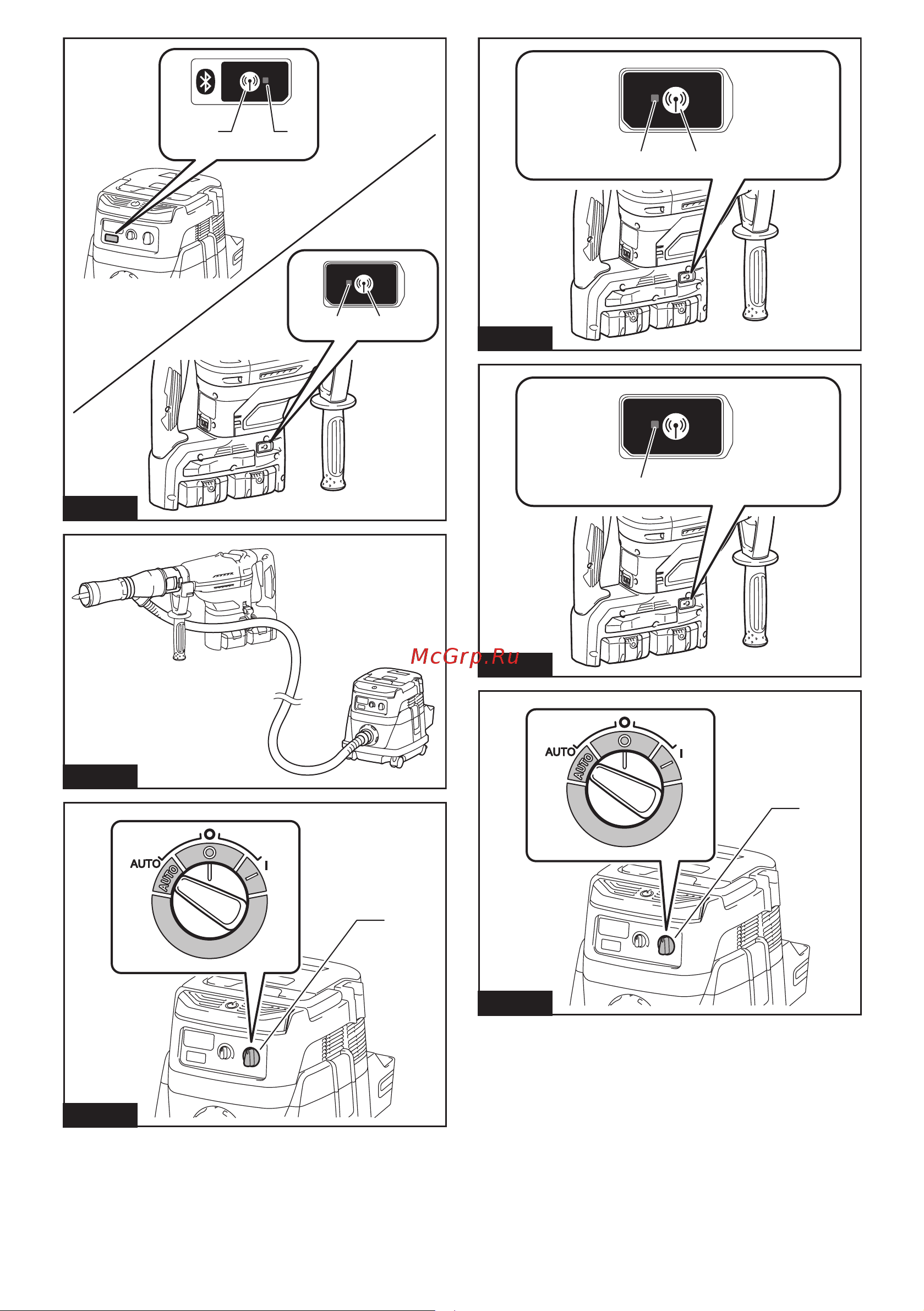 Makita DHR400ZKUN без акк. и з.у Инструкция по эксплуатации онлайн [7/100] 668775