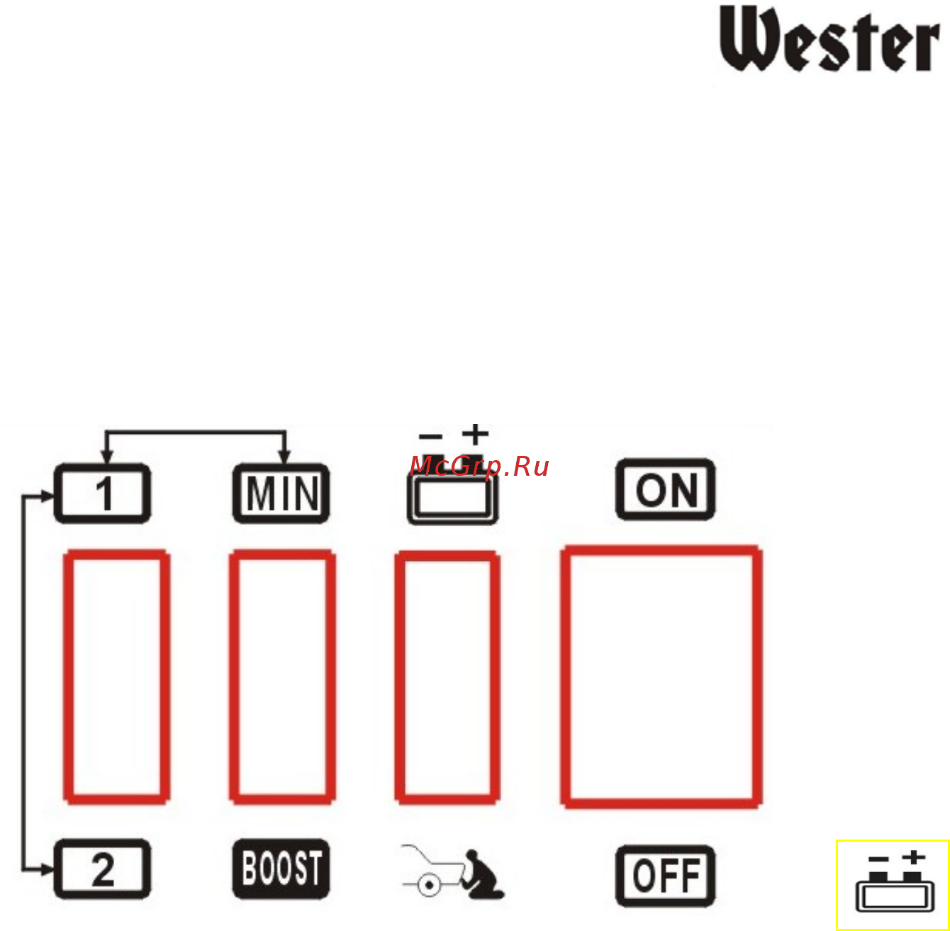 Wester BOOST540 Инструкция по эксплуатации онлайн [6/16] 505928