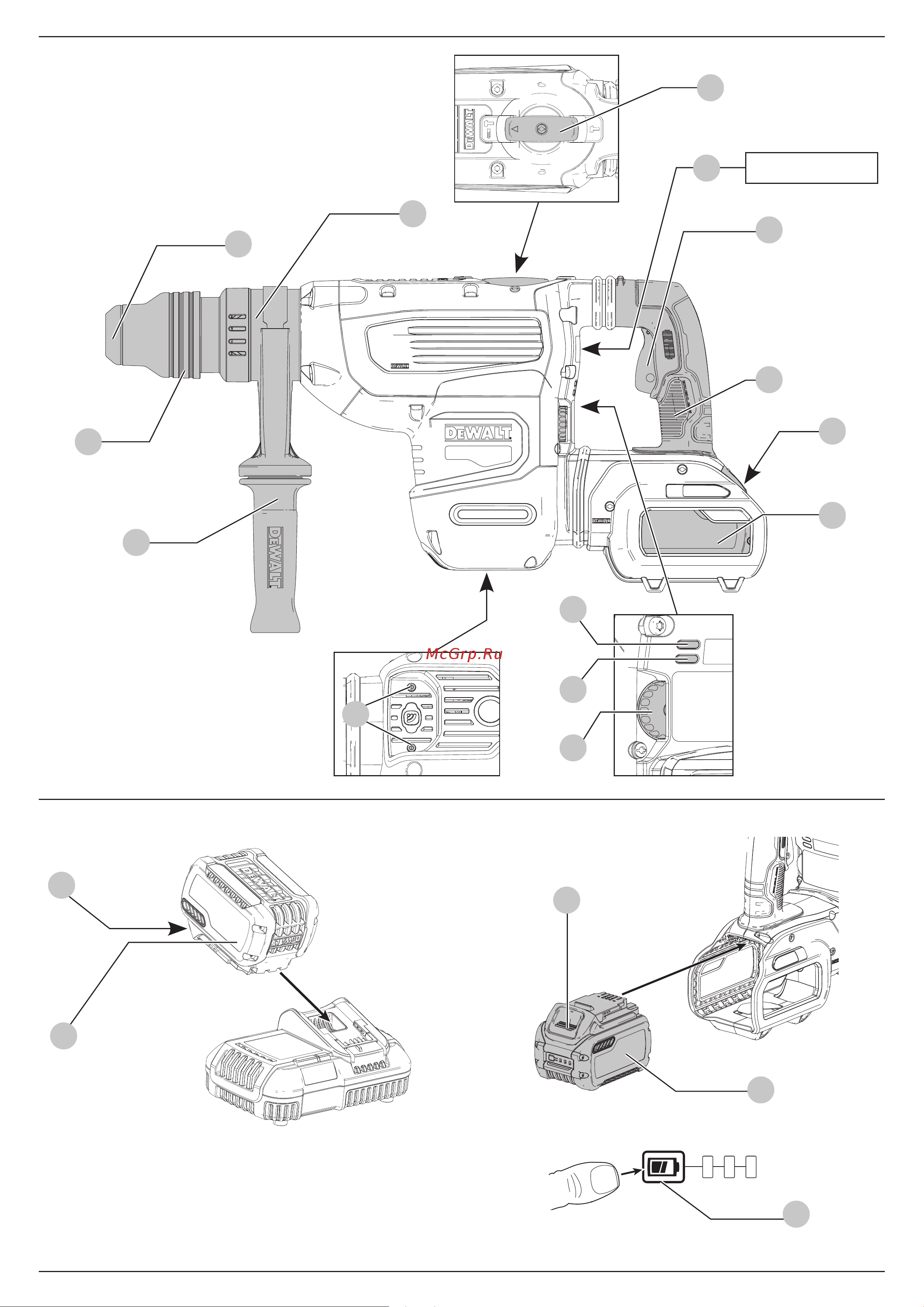 Dewalt DCH733N 54 В XR FLEXVOLT [2/24] Xxxx xx xx
