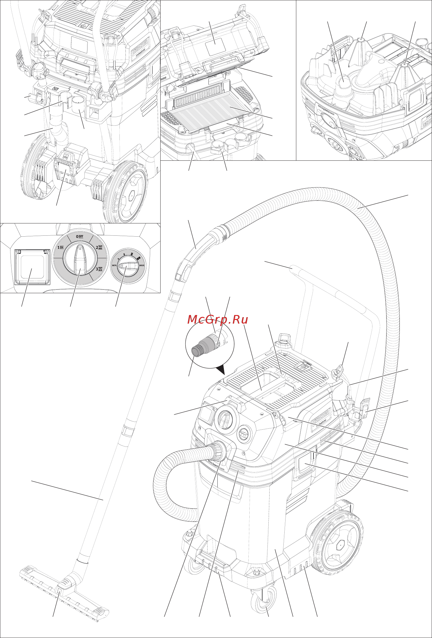 Karcher NT 40/1 Tact Te L 1.148-311.0 Инструкция по эксплуатации онлайн [3/264] 502587