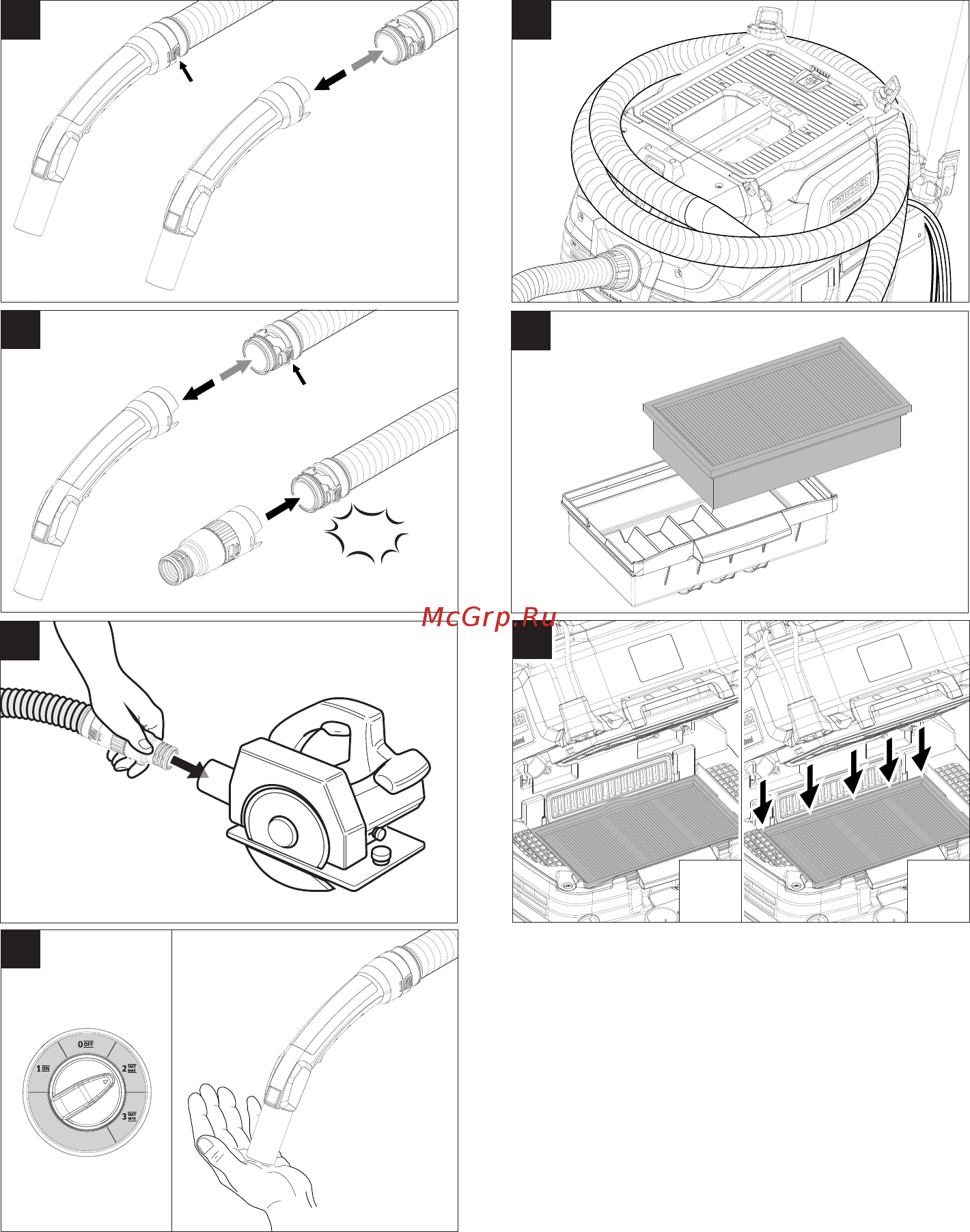 Karcher NT 40/1 Tact Te L 1.148-311.0 Инструкция по эксплуатации онлайн [6/264] 502587