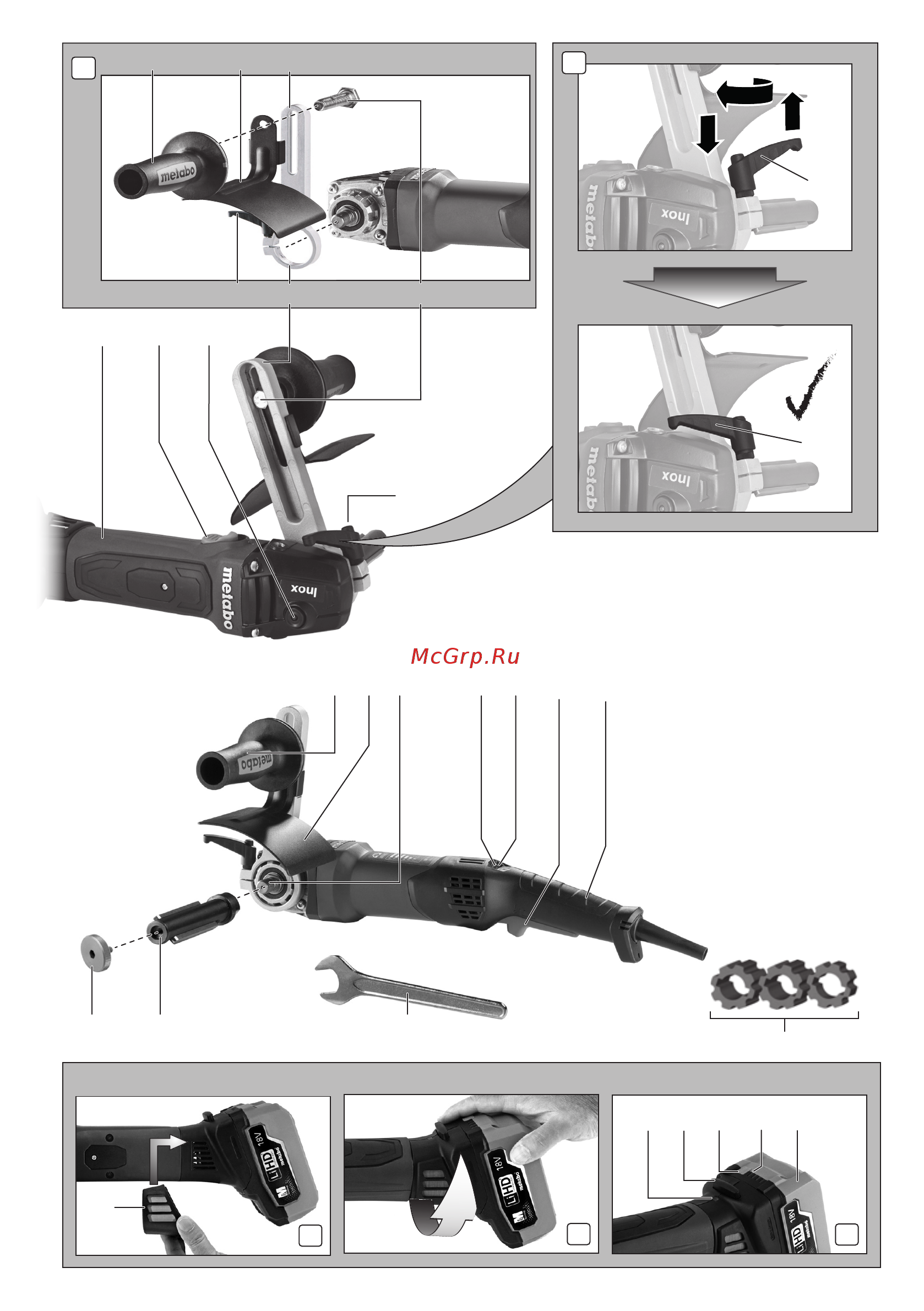 Metabo SE 17-200 RT (602259500) Инструкция по эксплуатации онлайн [2/108] 502658