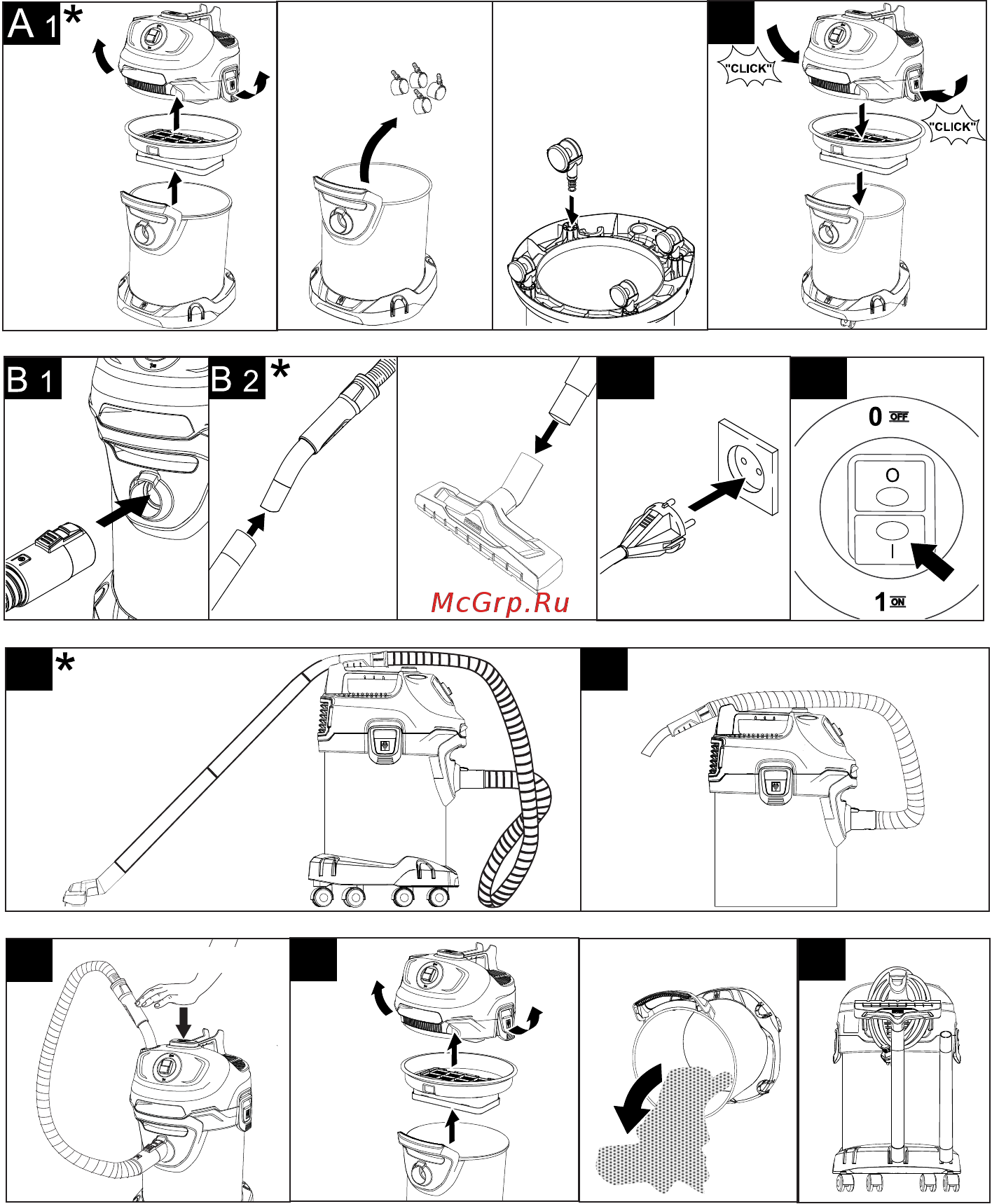 Karcher AD 4 Premium 1.629-731.0 Инструкция по эксплуатации онлайн [3/198] 502696