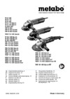 Metabo WEV 15-125 Quick (600468000) Инструкция по эксплуатации