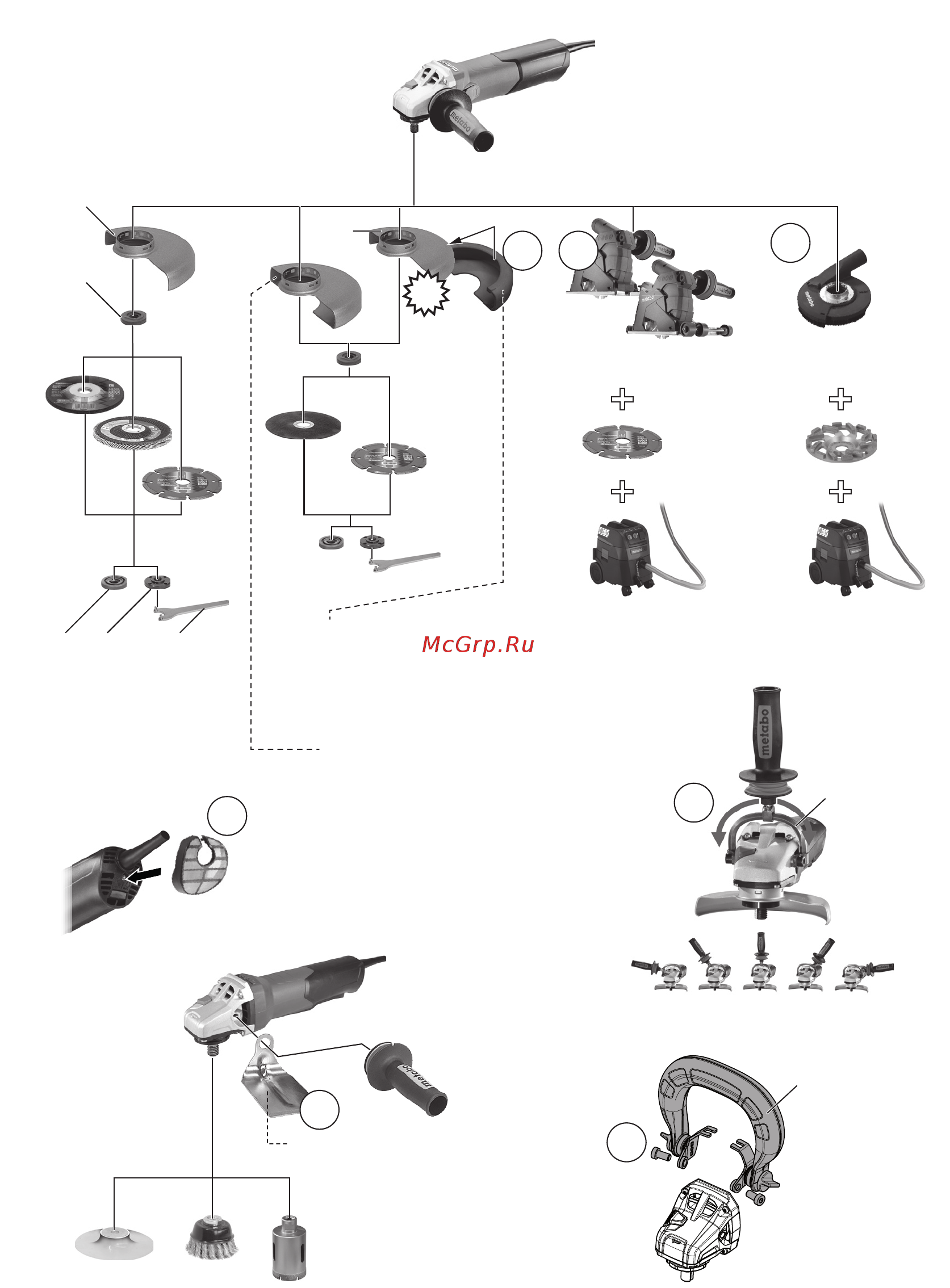 Metabo WE 19-180 Quick RT (601088000) [7/128] 1 13 14