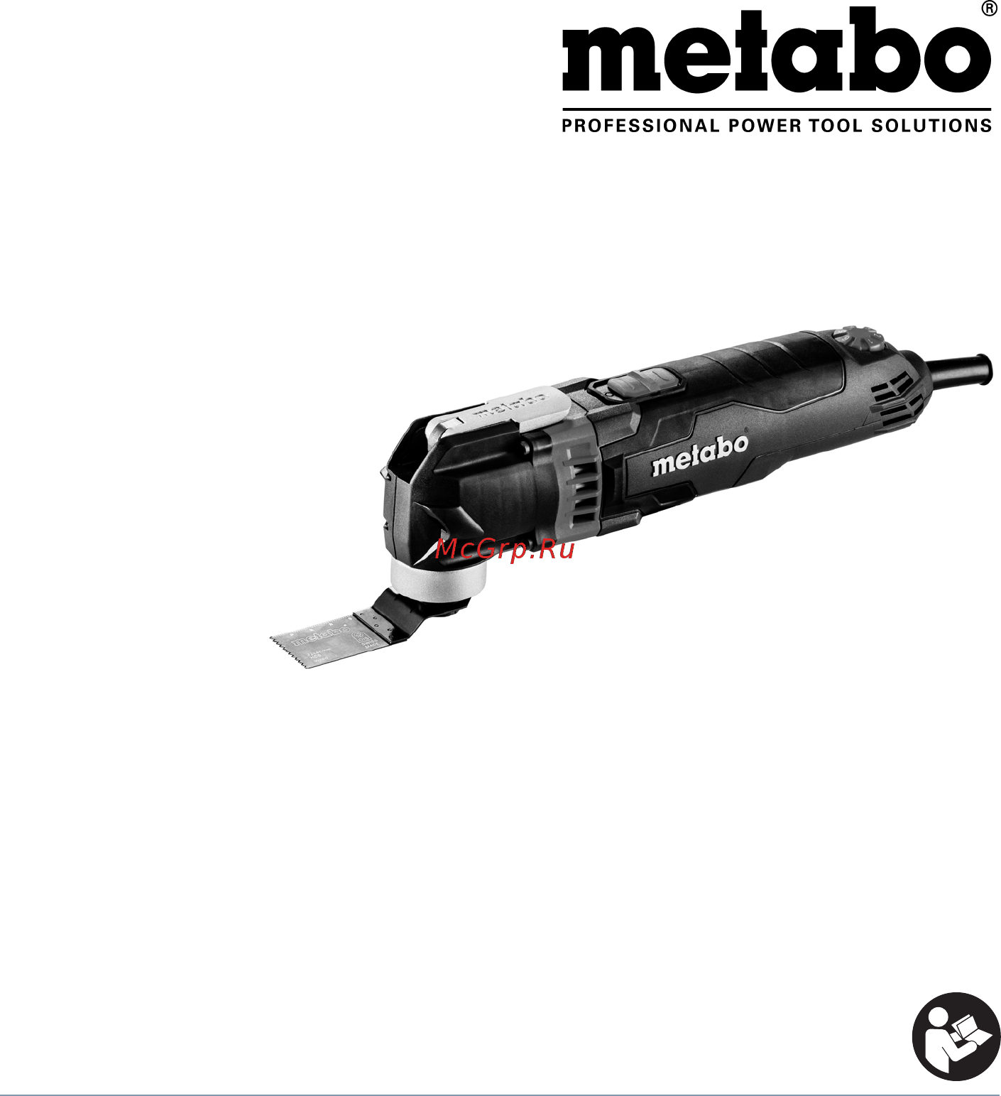 Metabo MT 400 QUICK SET 601406700 Инструкция по эксплуатации онлайн