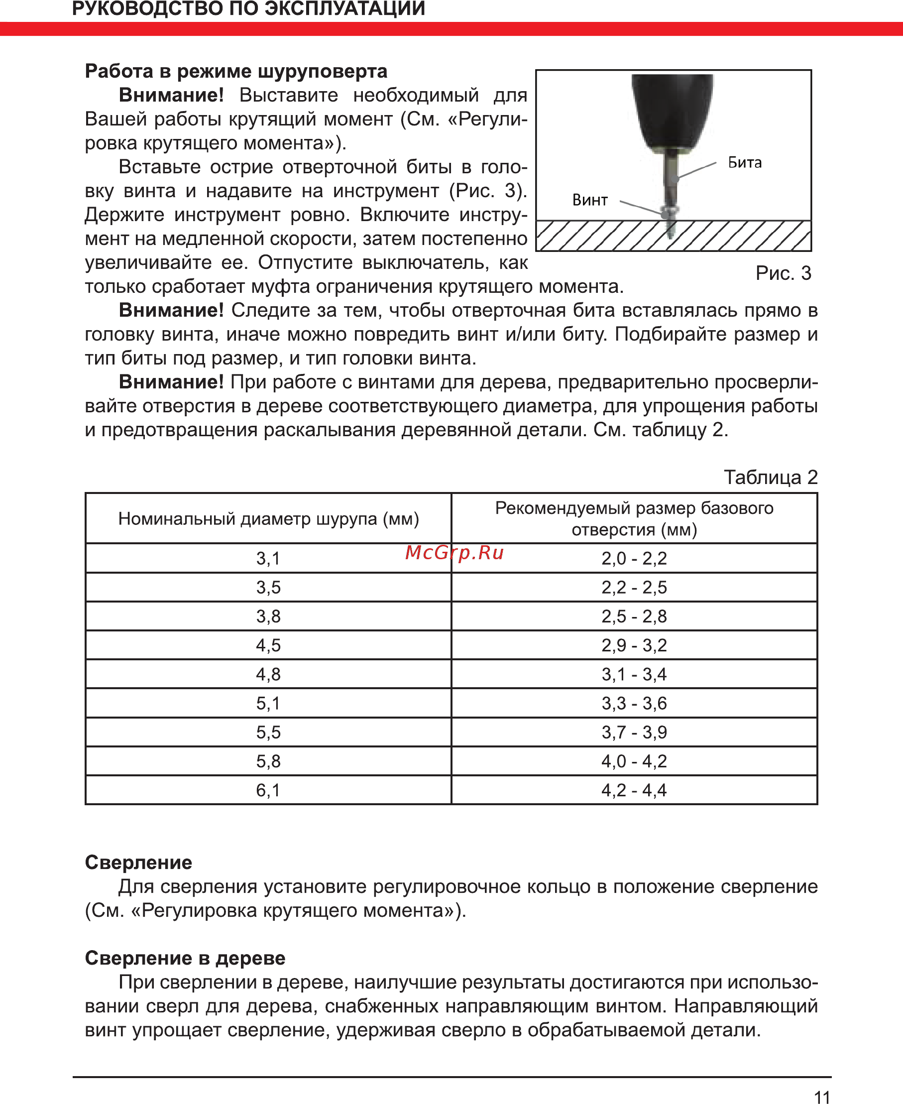 Elitech ДА 18СЛК2 Инструкция по эксплуатации онлайн [11/16] 502842