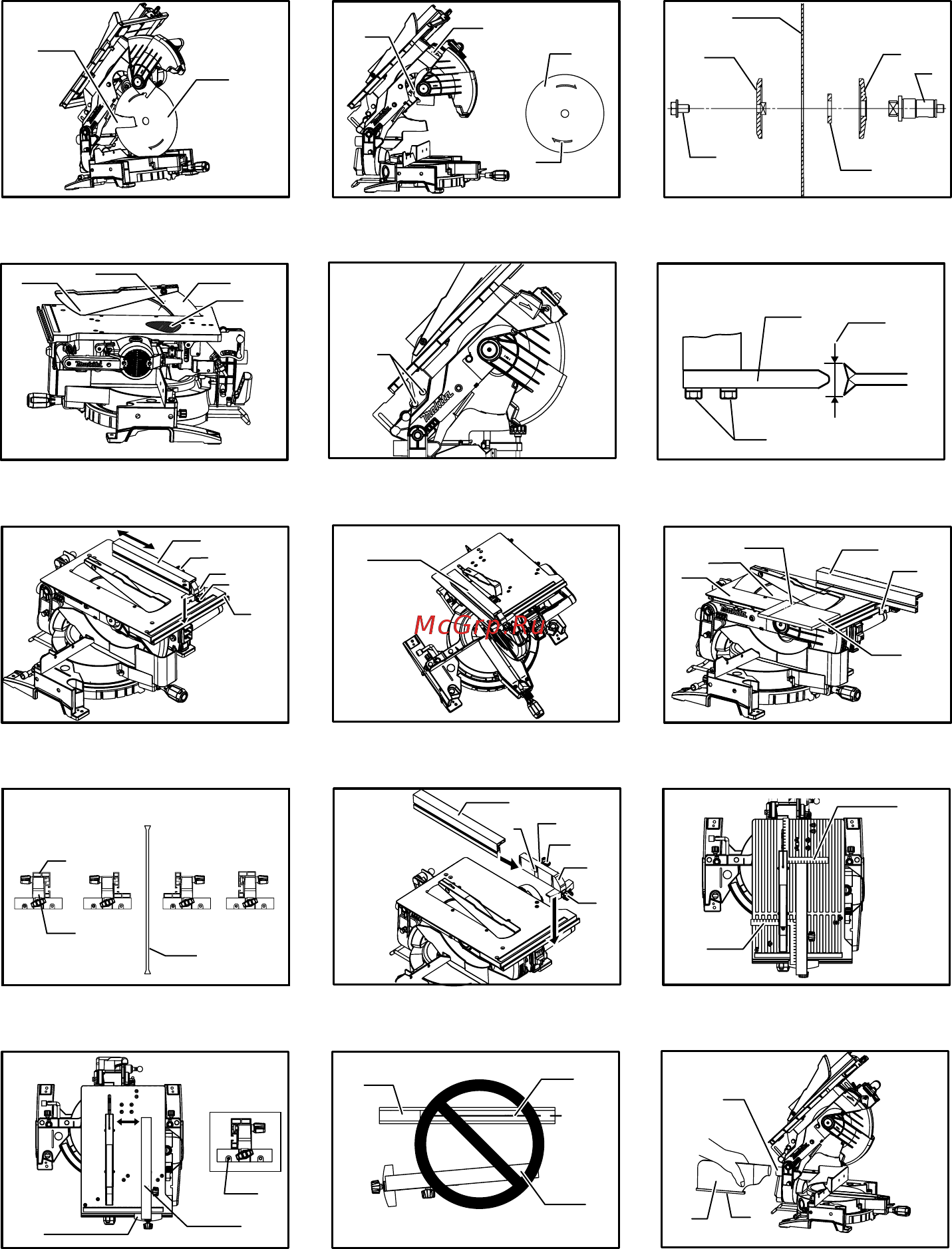 Makita LH1201FL Инструкция по эксплуатации онлайн [3/108] 502857