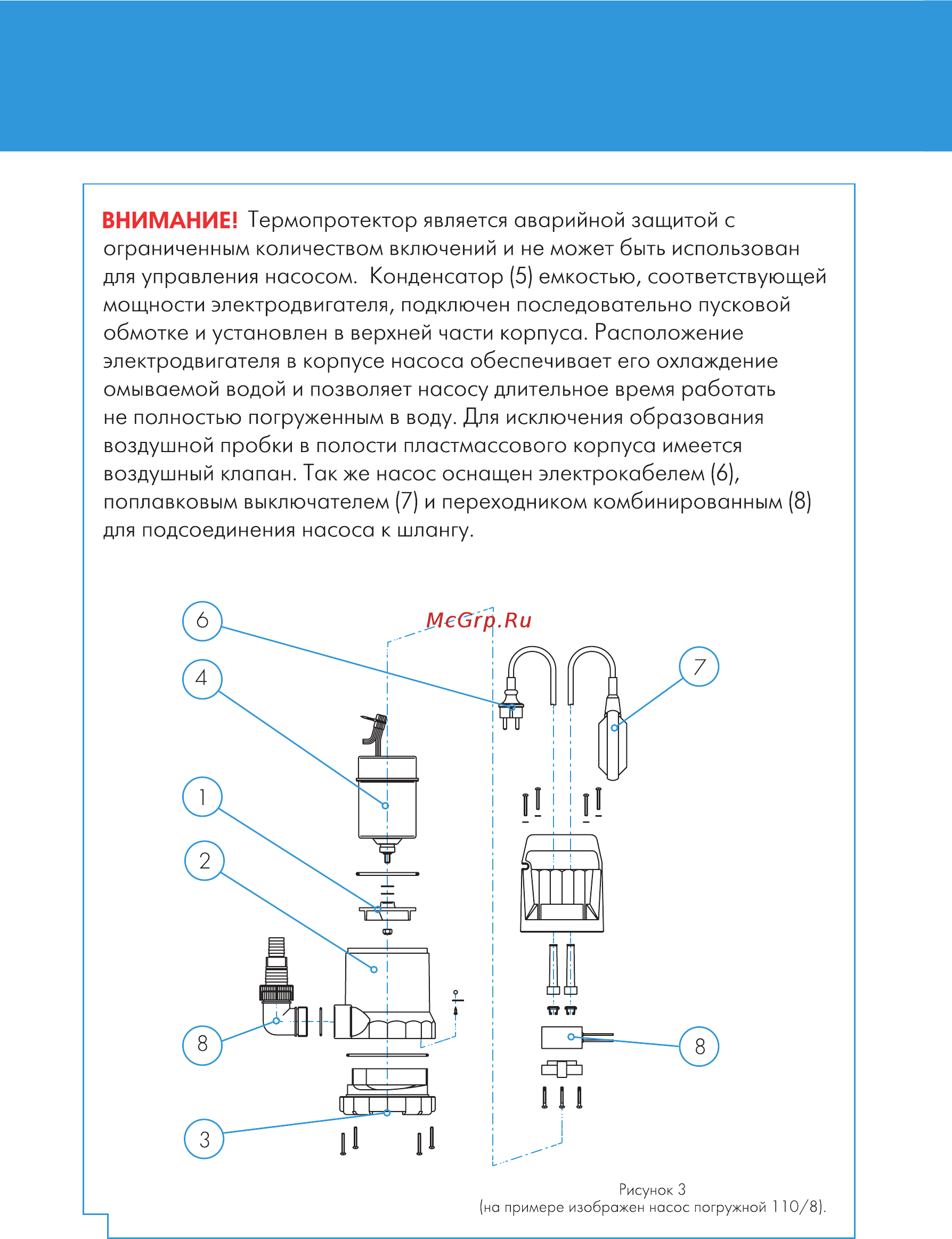 Джилекс Фекальник 230/8 Инструкция по эксплуатации онлайн [10/24] 506866