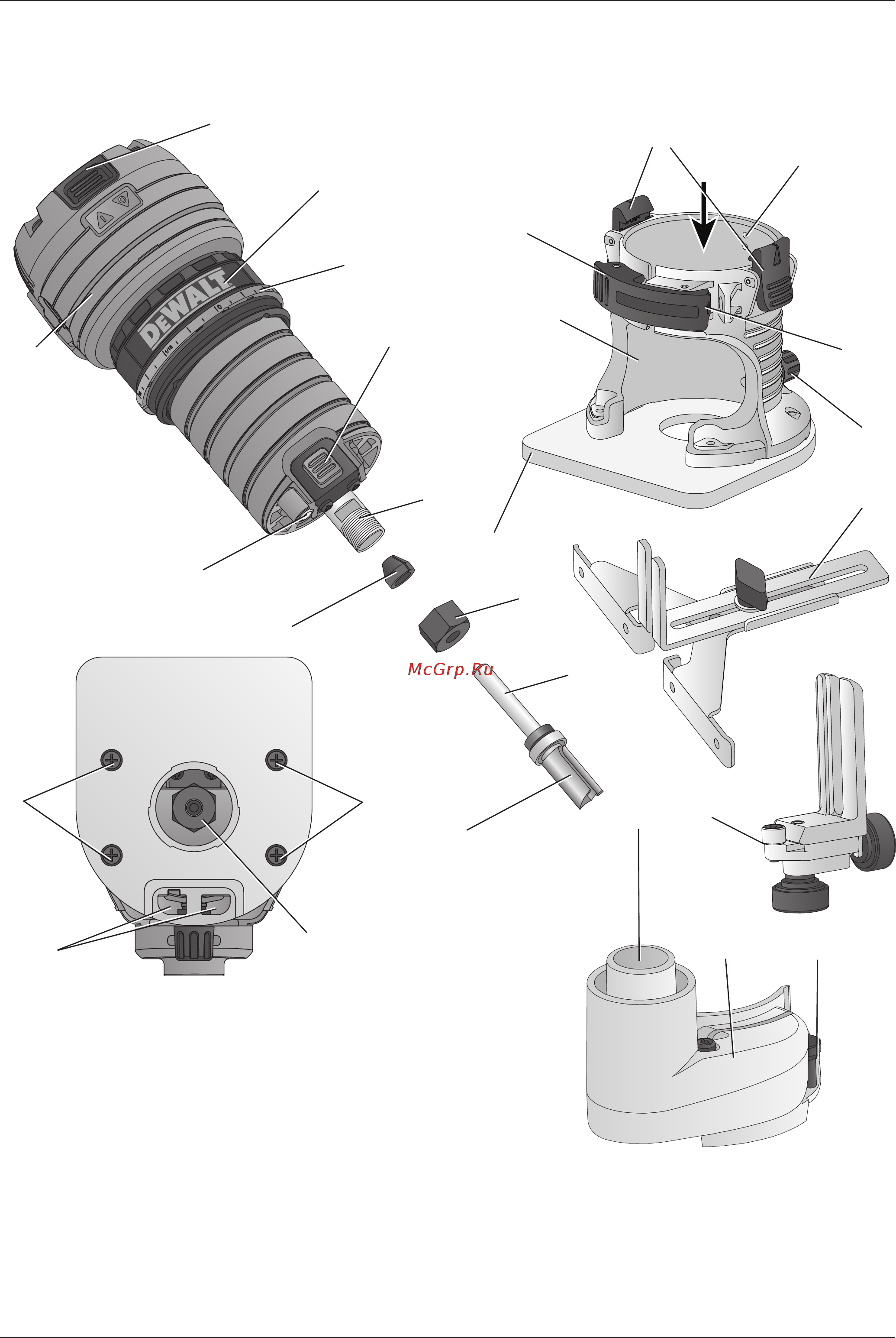 Dewalt DWE6005 Инструкция по эксплуатации онлайн [2/16] 503080
