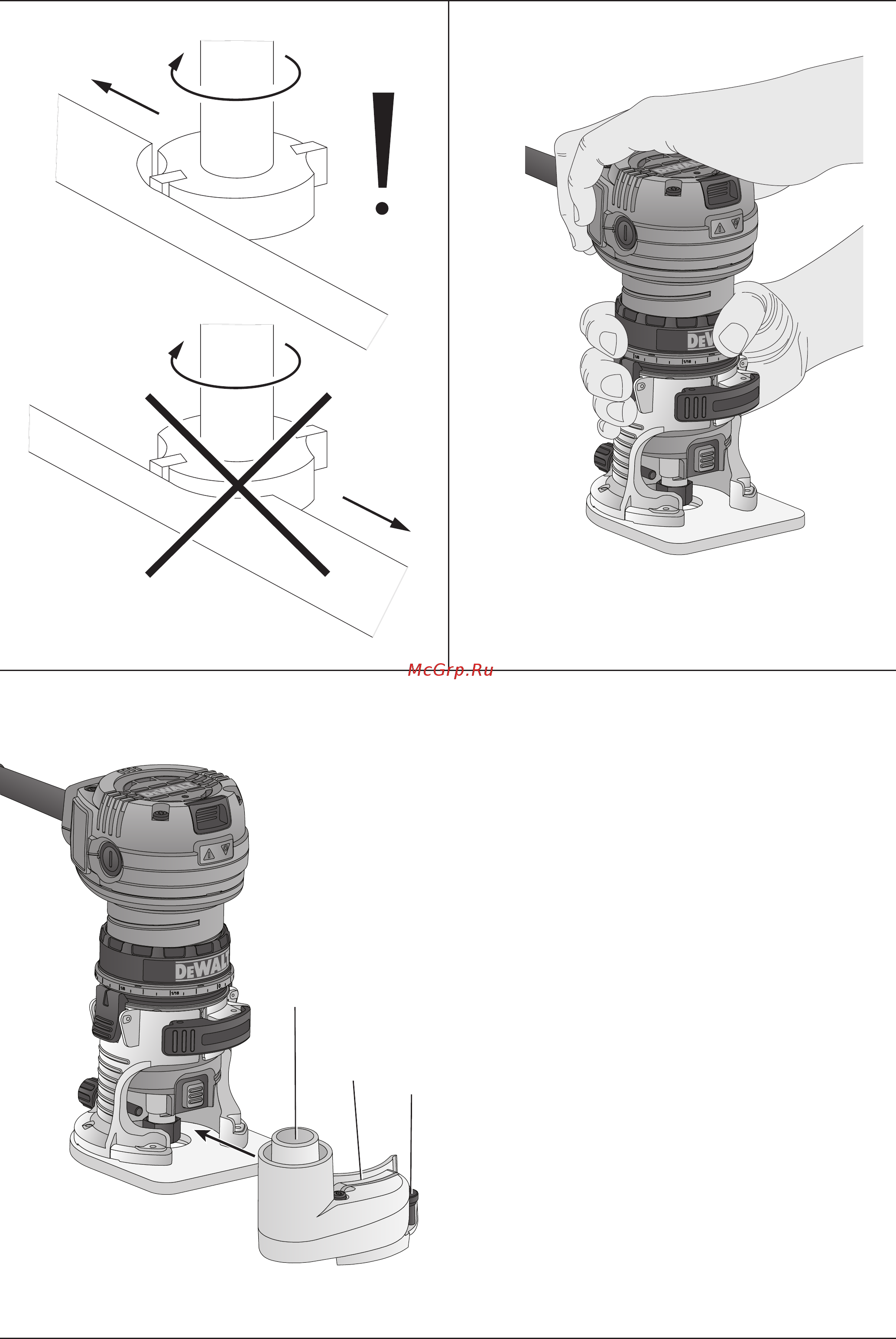 Dewalt DWE6005 Инструкция по эксплуатации онлайн [4/16] 503080