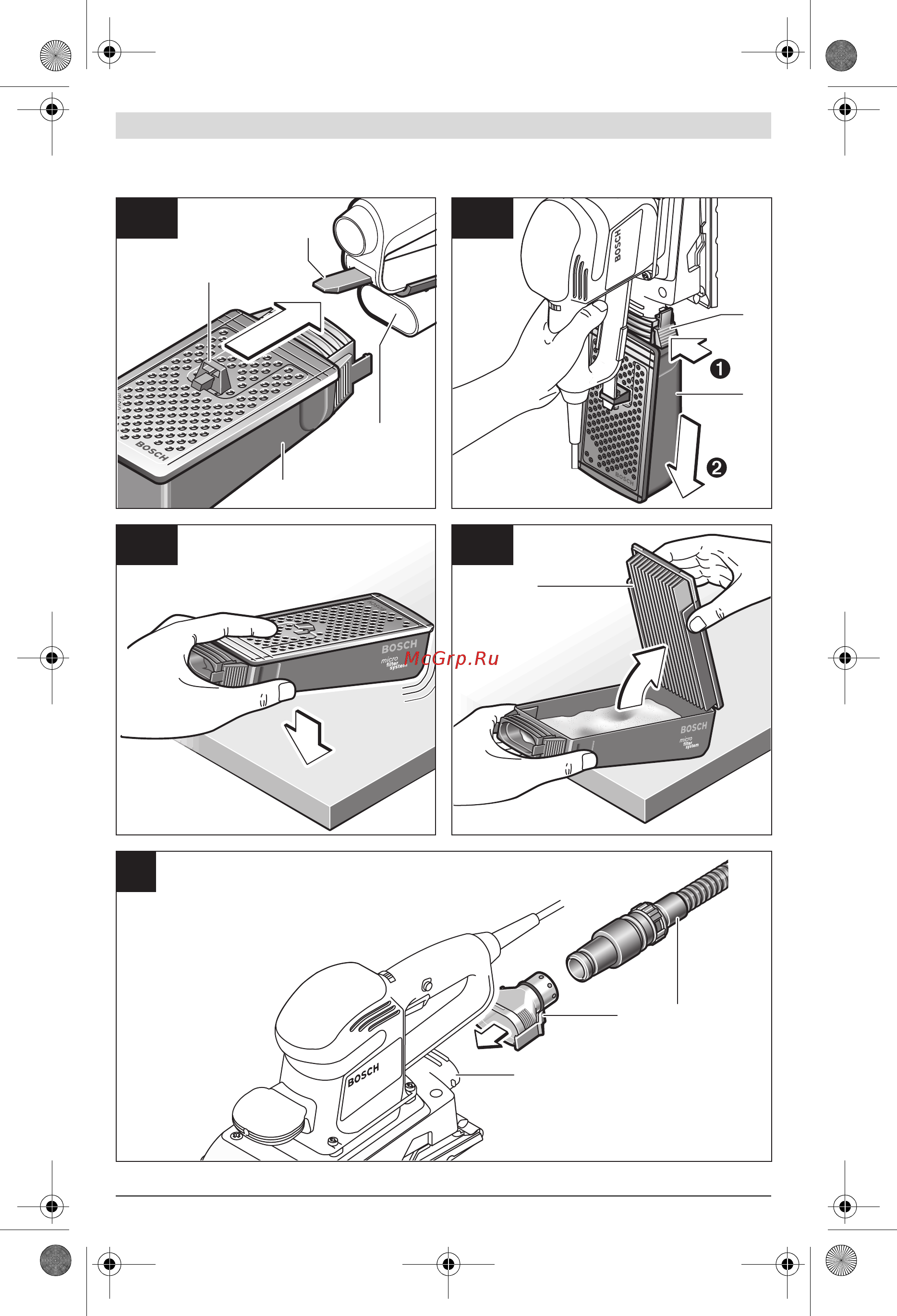 Bosch GSS 280 AE (0601293670) Инструкция по эксплуатации онлайн [4/170] 503095