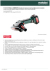 Metabo W 18 LTX 150 (600404650) Инструкция по эксплуатации
