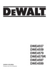 Dewalt DWE4579R Инструкция по эксплуатации