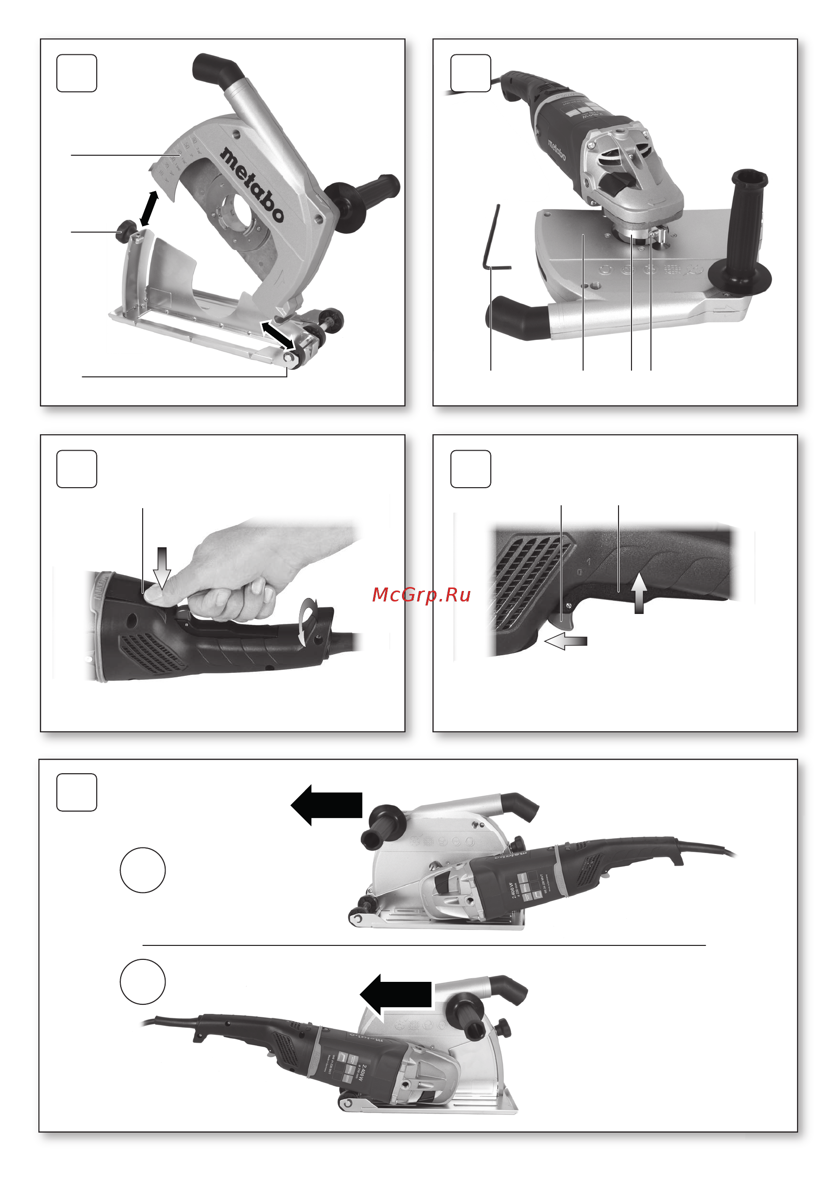 Metabo TE 24-230 MVT CED (600434500) Инструкция по эксплуатации онлайн [3/108] 503470