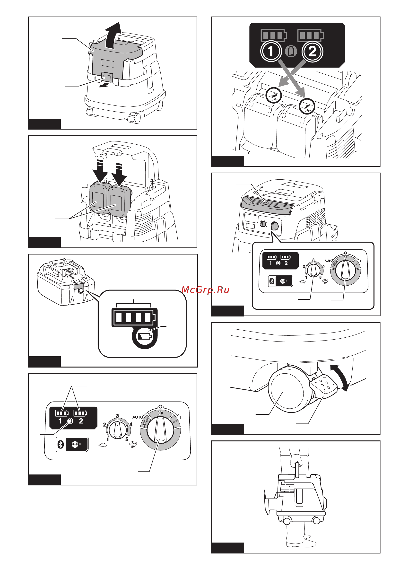 Makita DVC864LZ Инструкция по эксплуатации онлайн [2/100] 503493