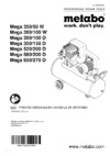 Metabo MEGA 520-200 D (601541000) Инструкция по эксплуатации