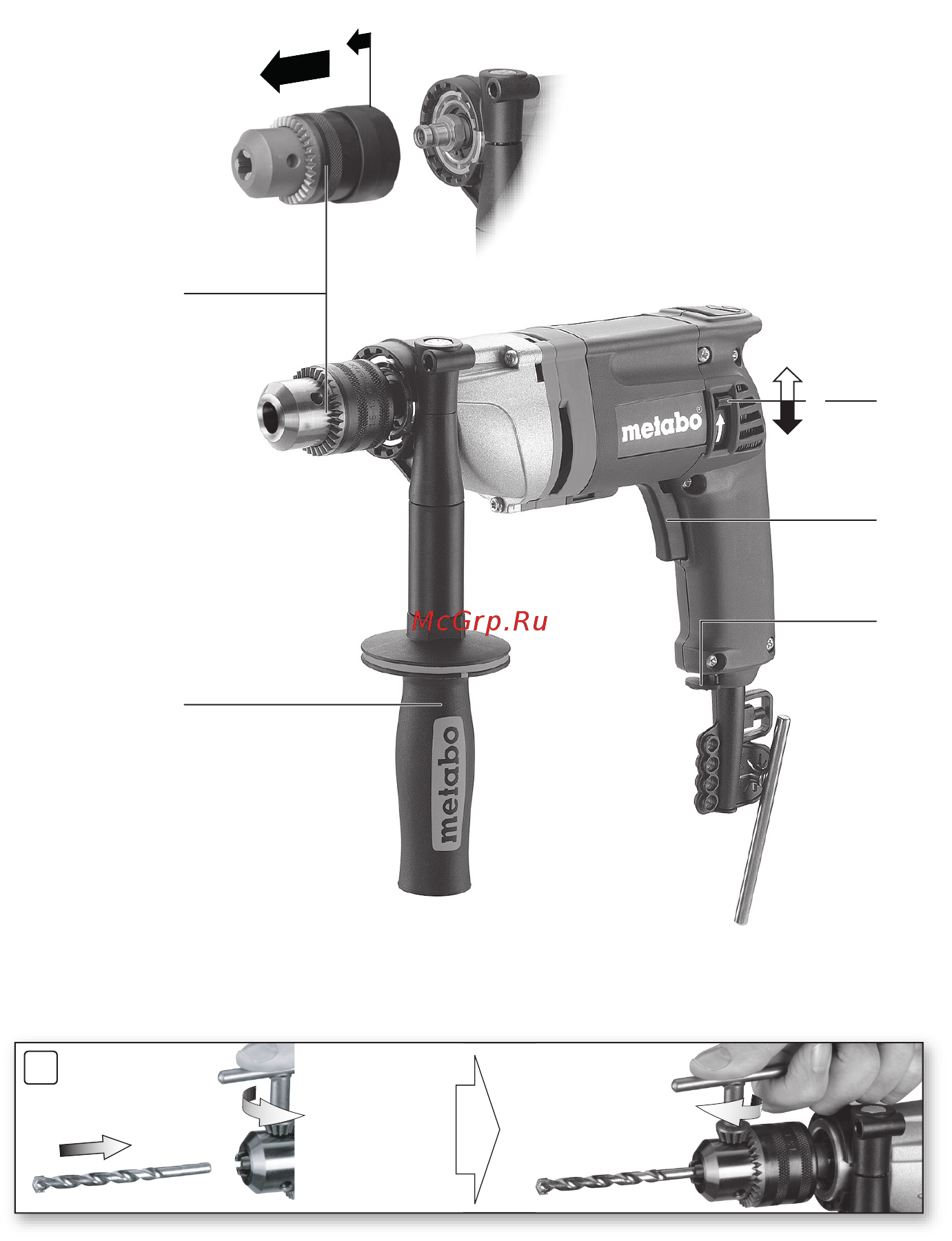 Metabo BE 75-16 (600580000) [2/52] Be 75 quick