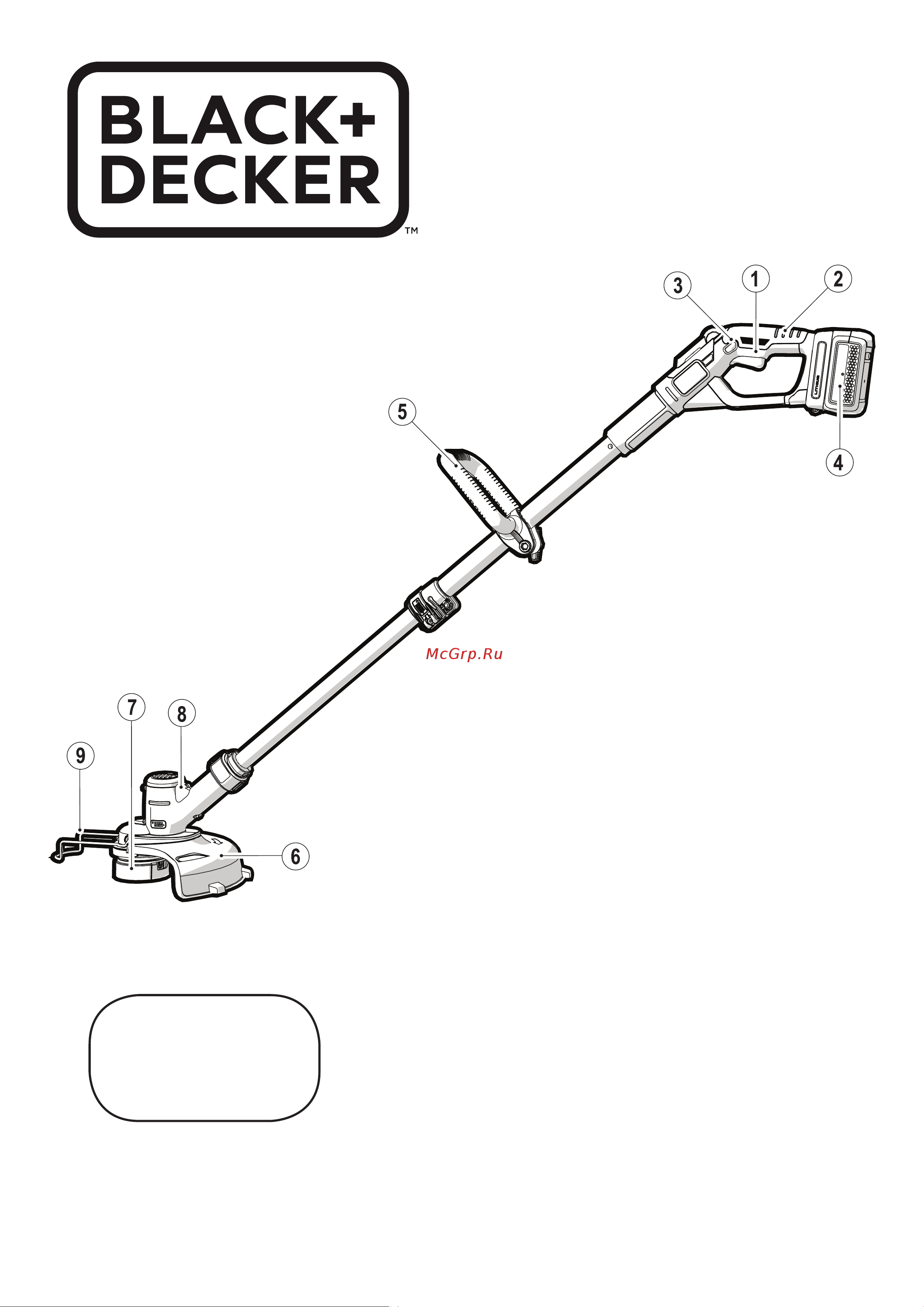 Black & Decker GLC3630L20 Инструкция по эксплуатации онлайн