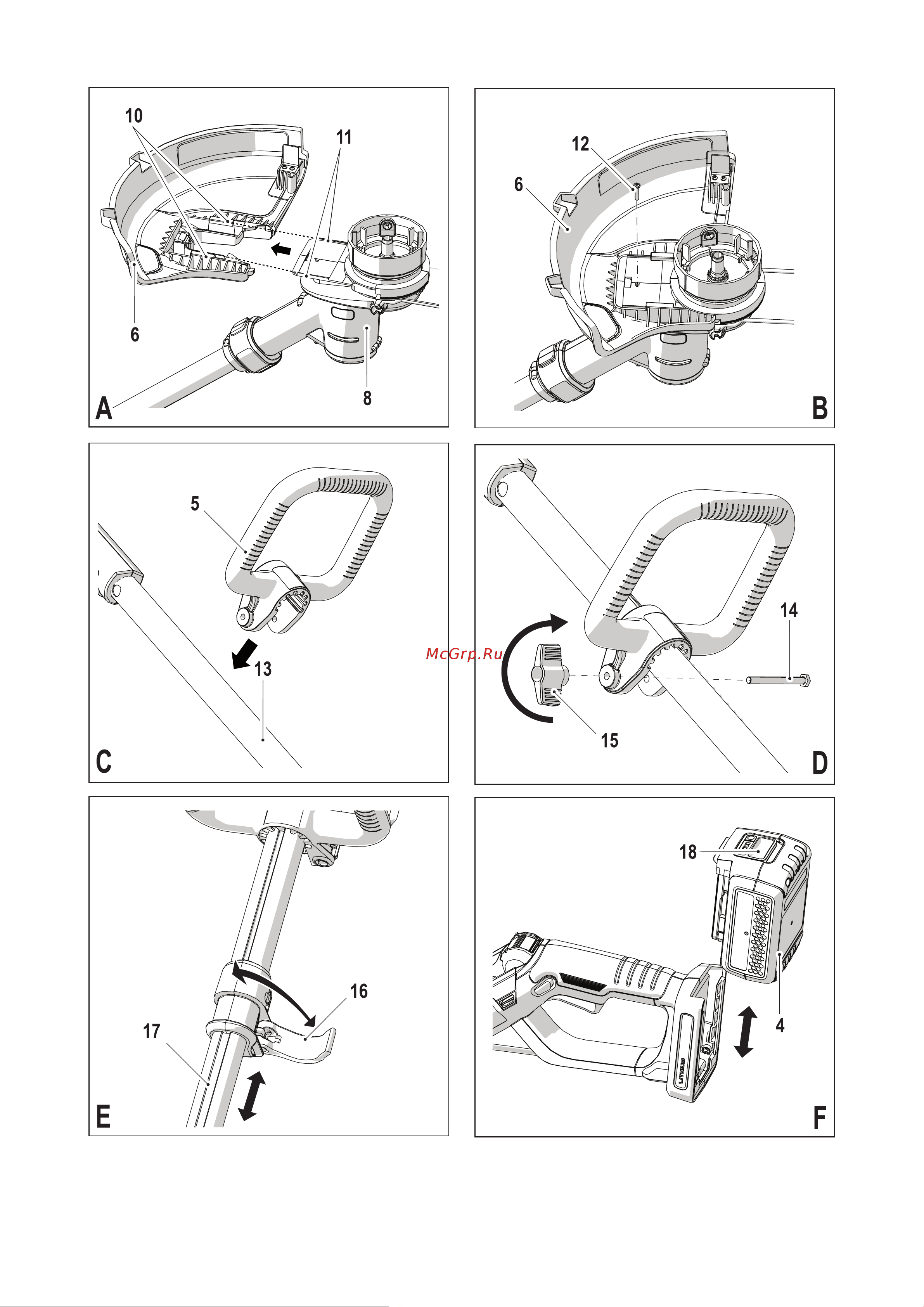 Black & Decker GLC3630L20 Инструкция по эксплуатации онлайн [2/20] 503679