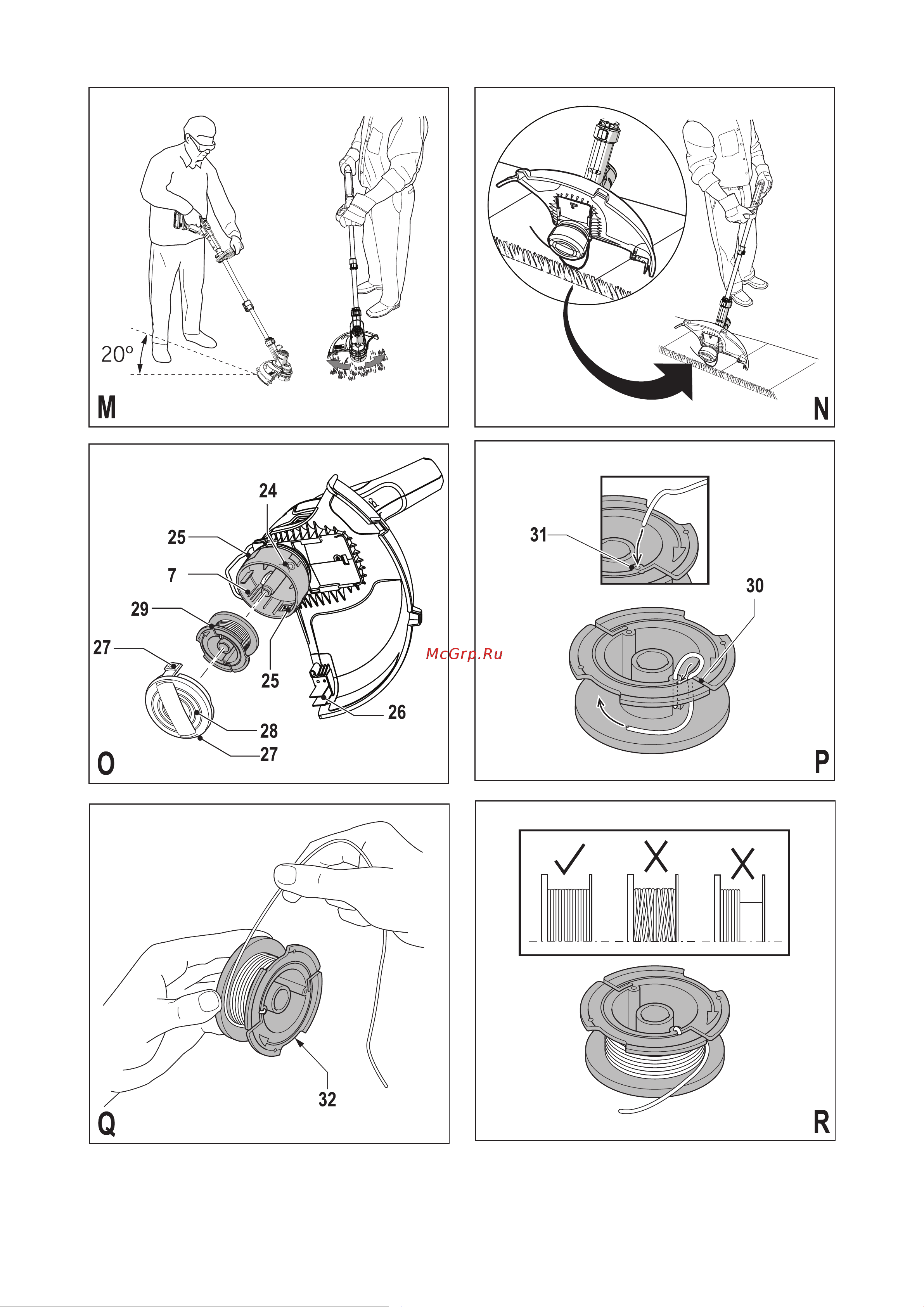 Black & Decker GLC3630L20 Инструкция по эксплуатации онлайн [4/20] 503679