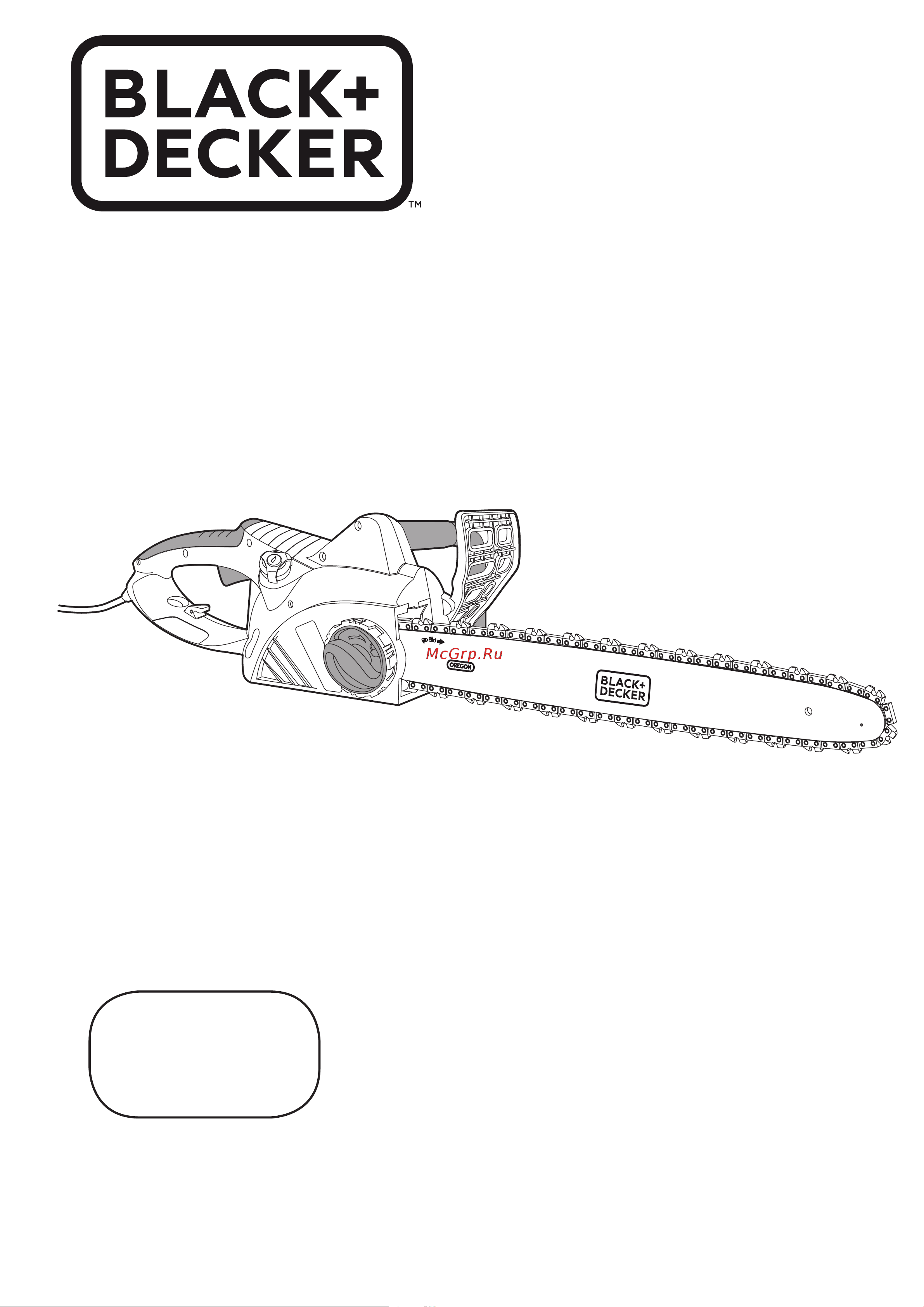 BLACK & DECKER CS2245 Инструкция по эксплуатации онлайн