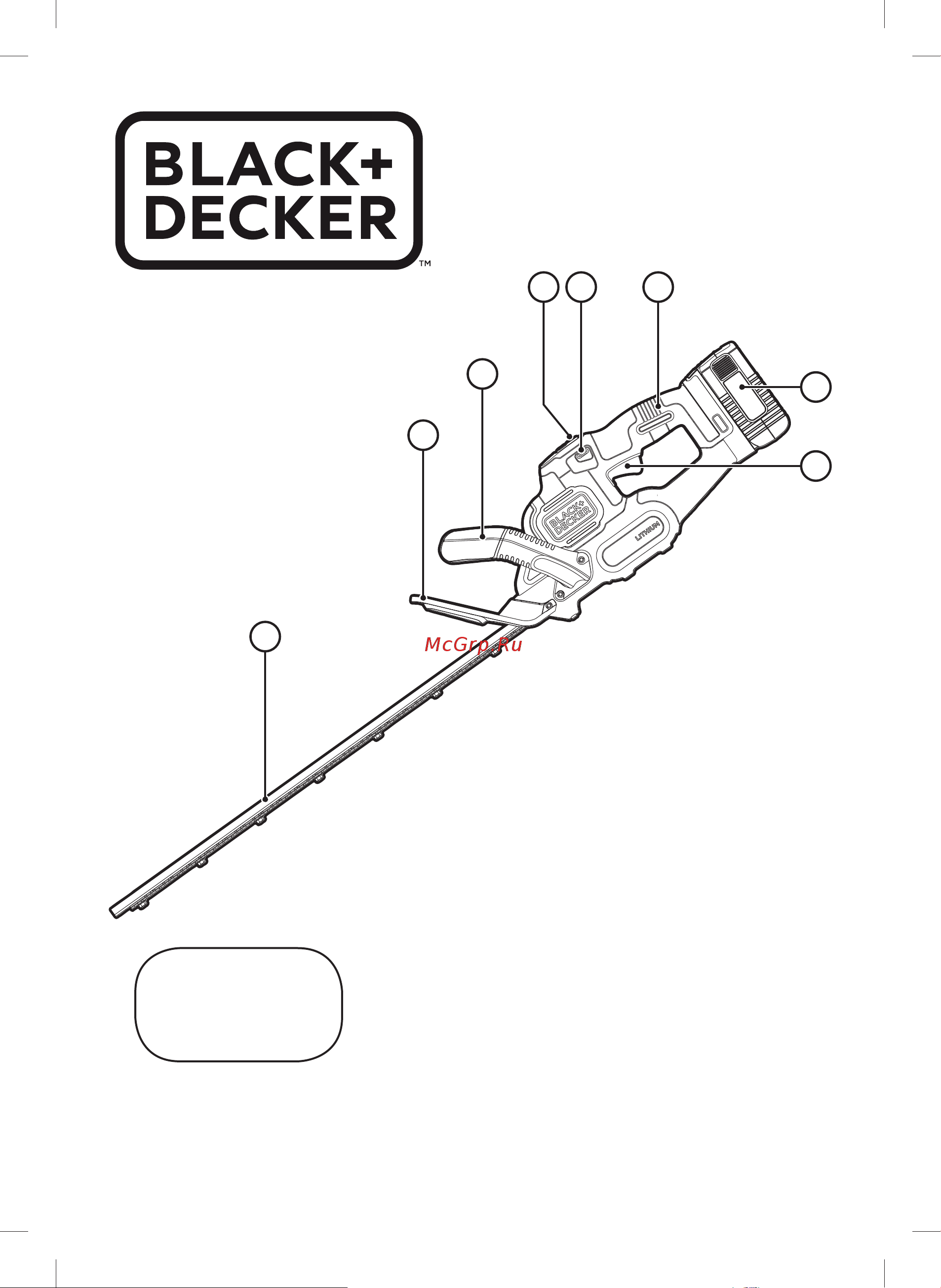 Black & Decker GTC36552PC Инструкция по эксплуатации онлайн