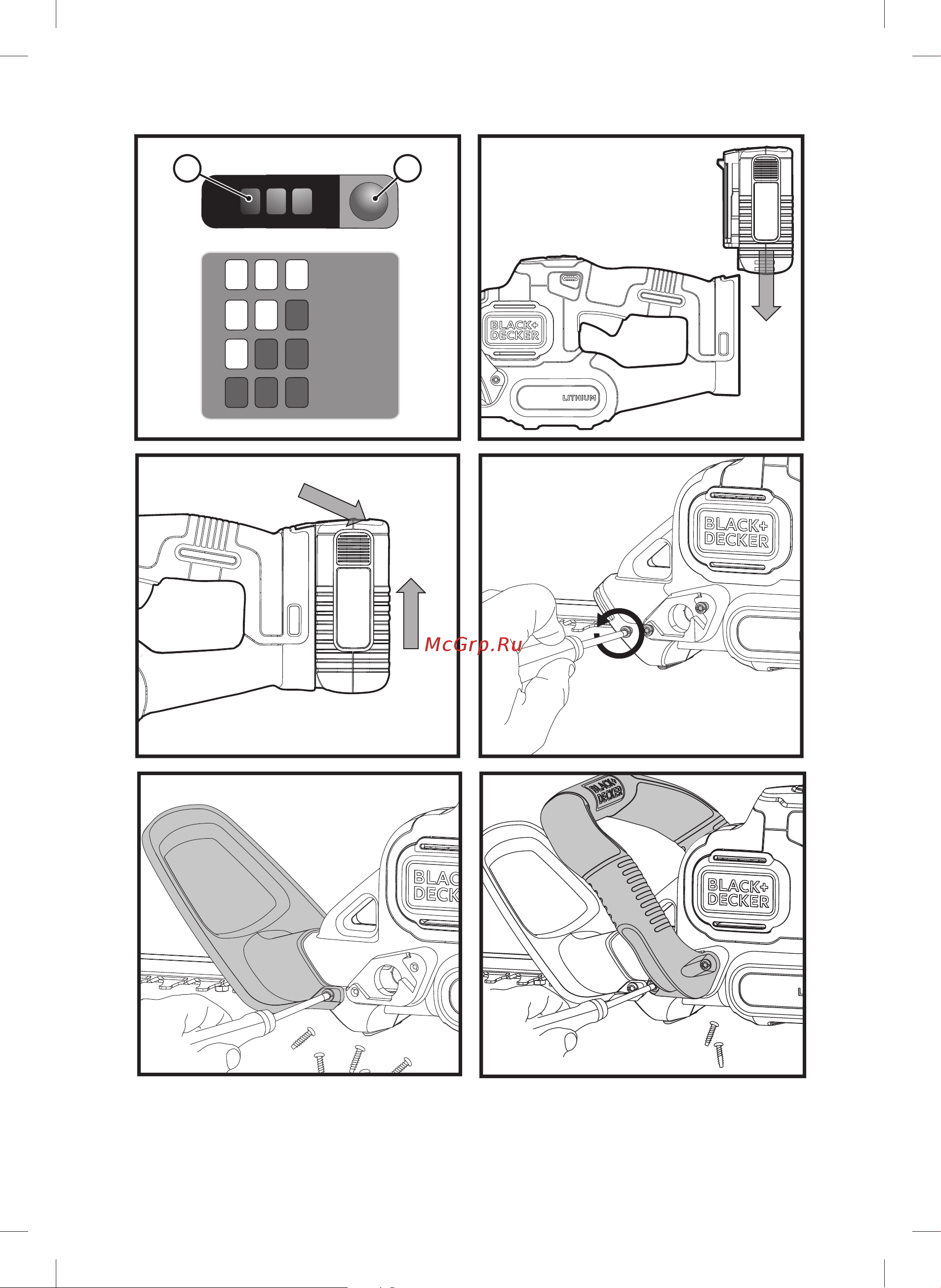Black & Decker GTC3655PCLB Инструкция по эксплуатации онлайн [2/20] 510157