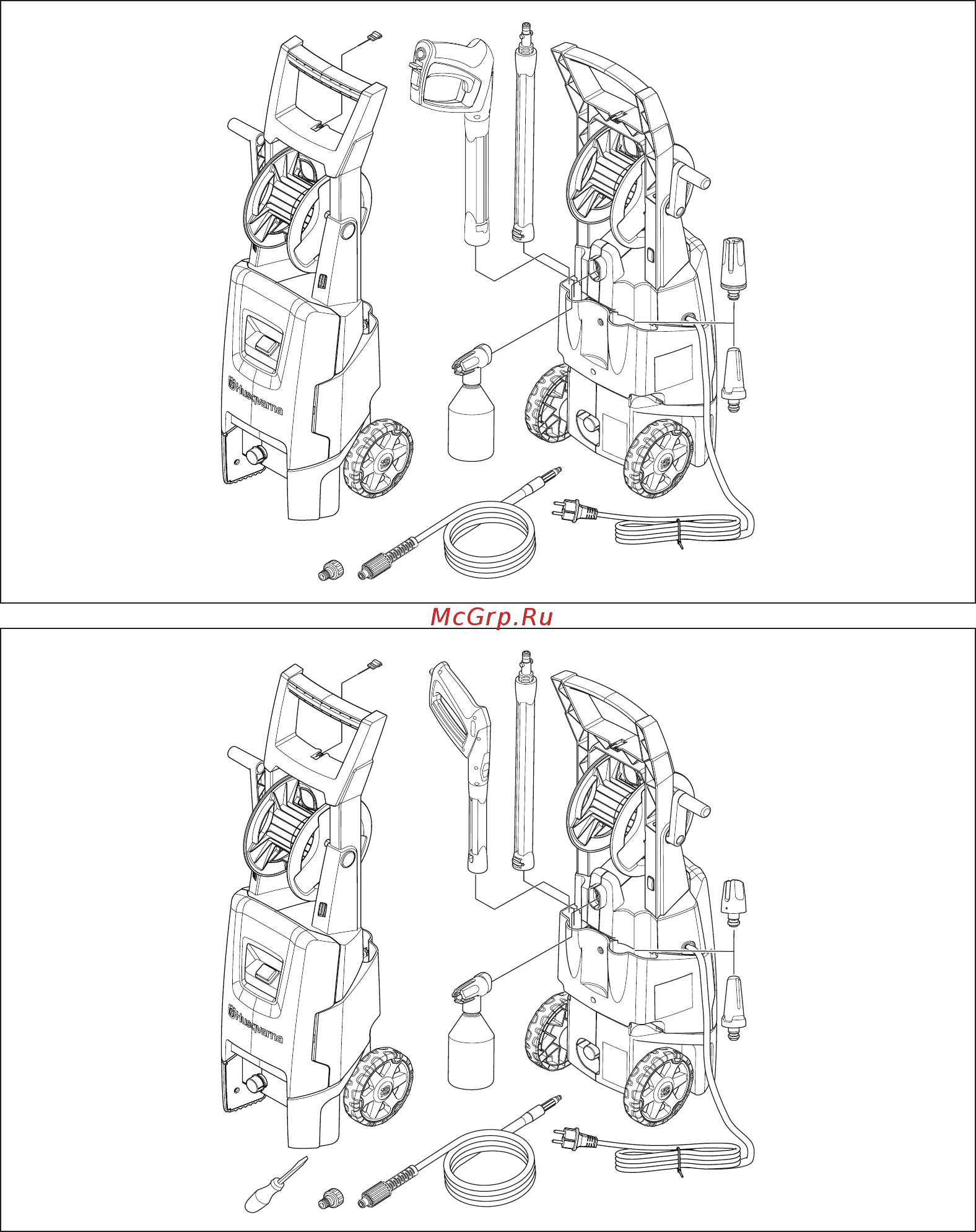 Husqvarna PW 235 (9704573-01) Инструкция по эксплуатации онлайн [2/12] 503781