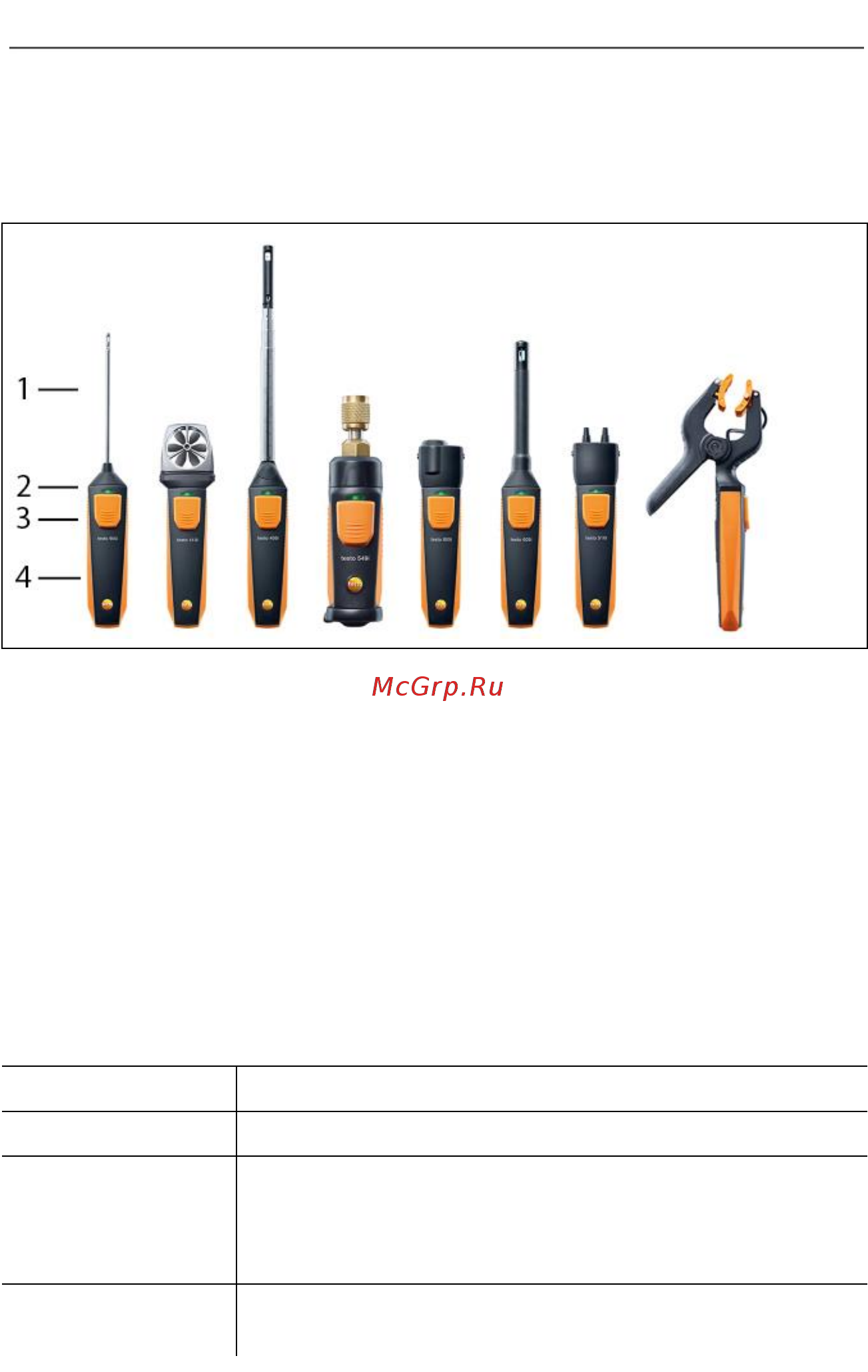 Testo 605i [8/26] Описание