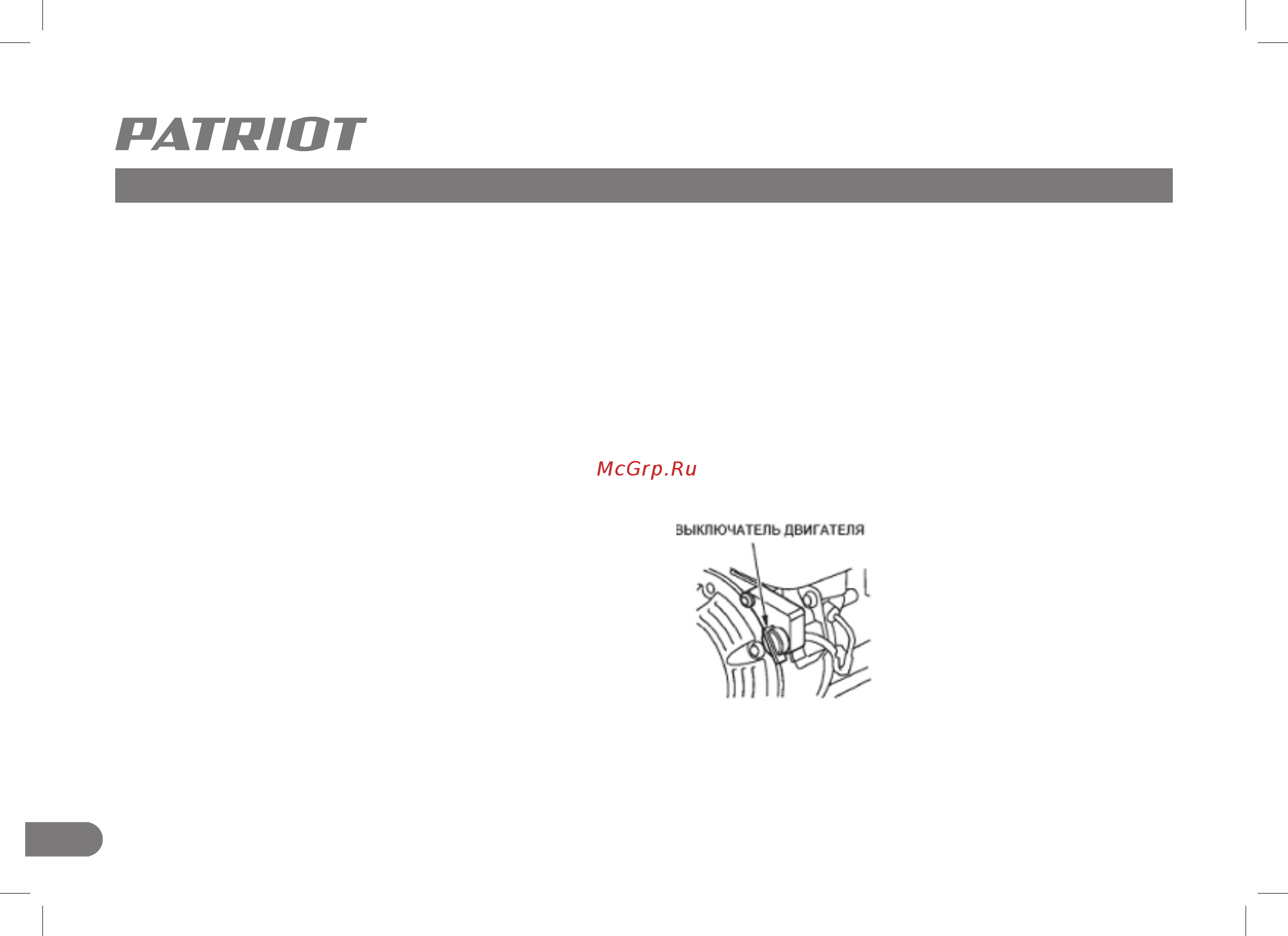 Patriot VT-50LB [8/28] Подготовка к работе порядок работы