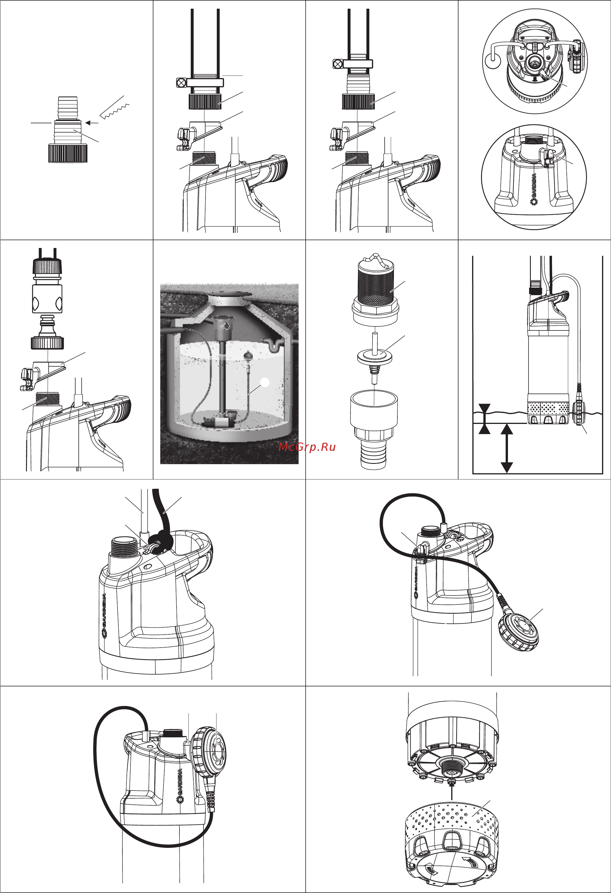 Gardena 5900/4 inox (01768-20.000.00) Инструкция по эксплуатации онлайн [3/11] 509364
