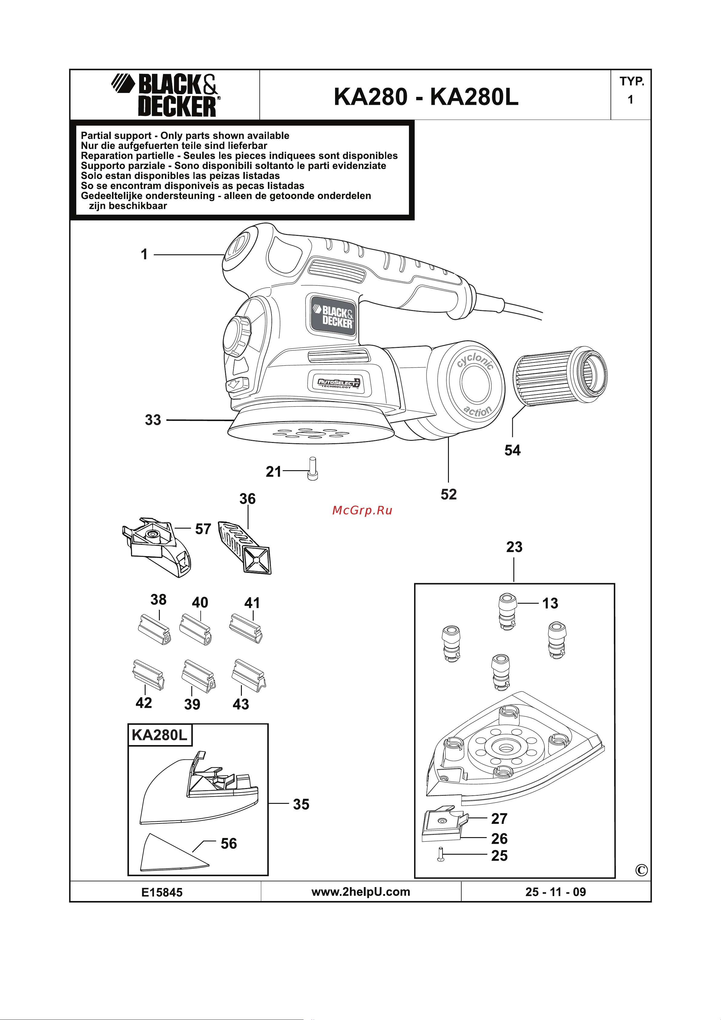 BLACK & DECKER KA280K Инструкция по эксплуатации онлайн [16/24] 672033