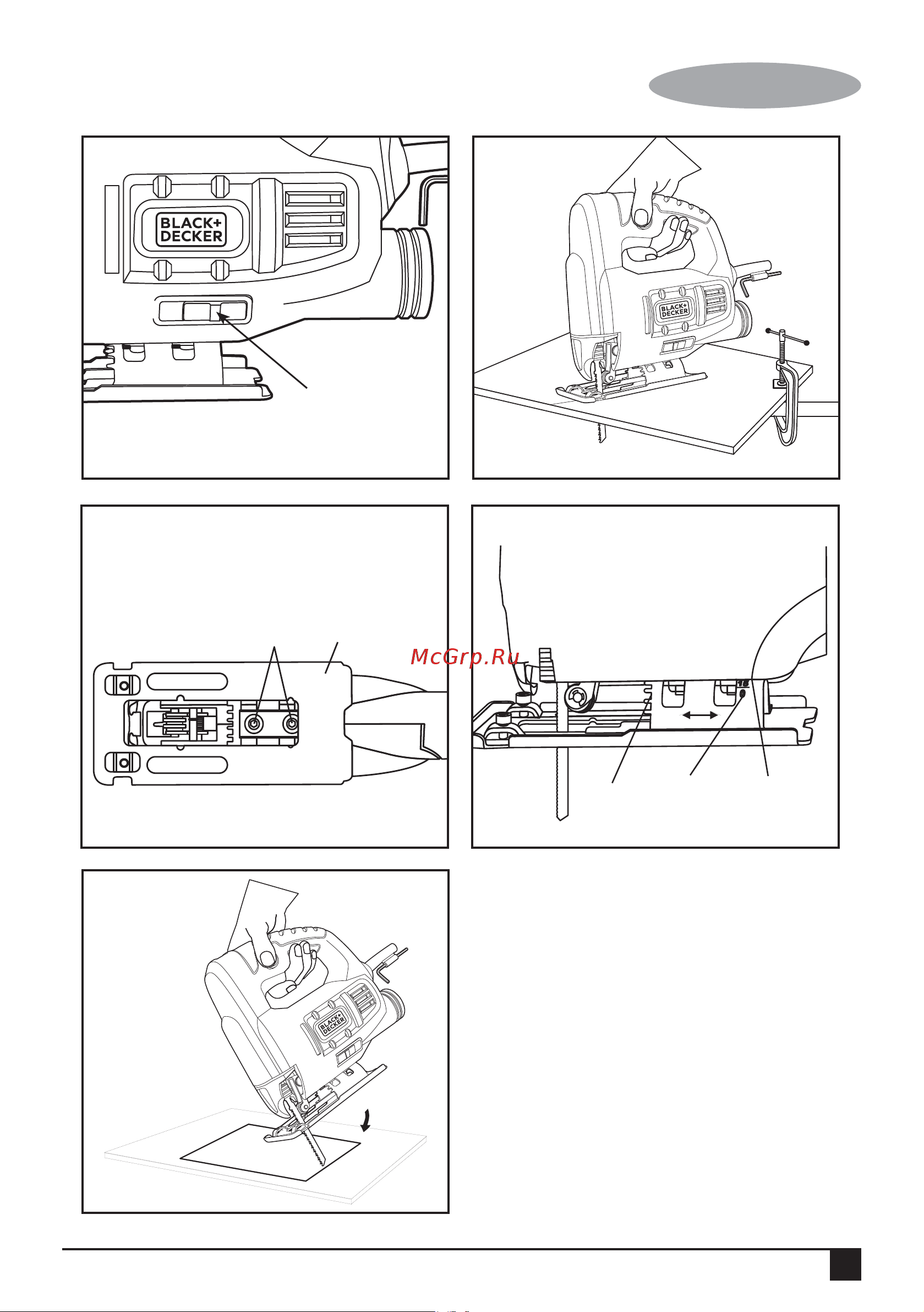 Black & Decker JS10 Инструкция по эксплуатации онлайн [3/40] 508996
