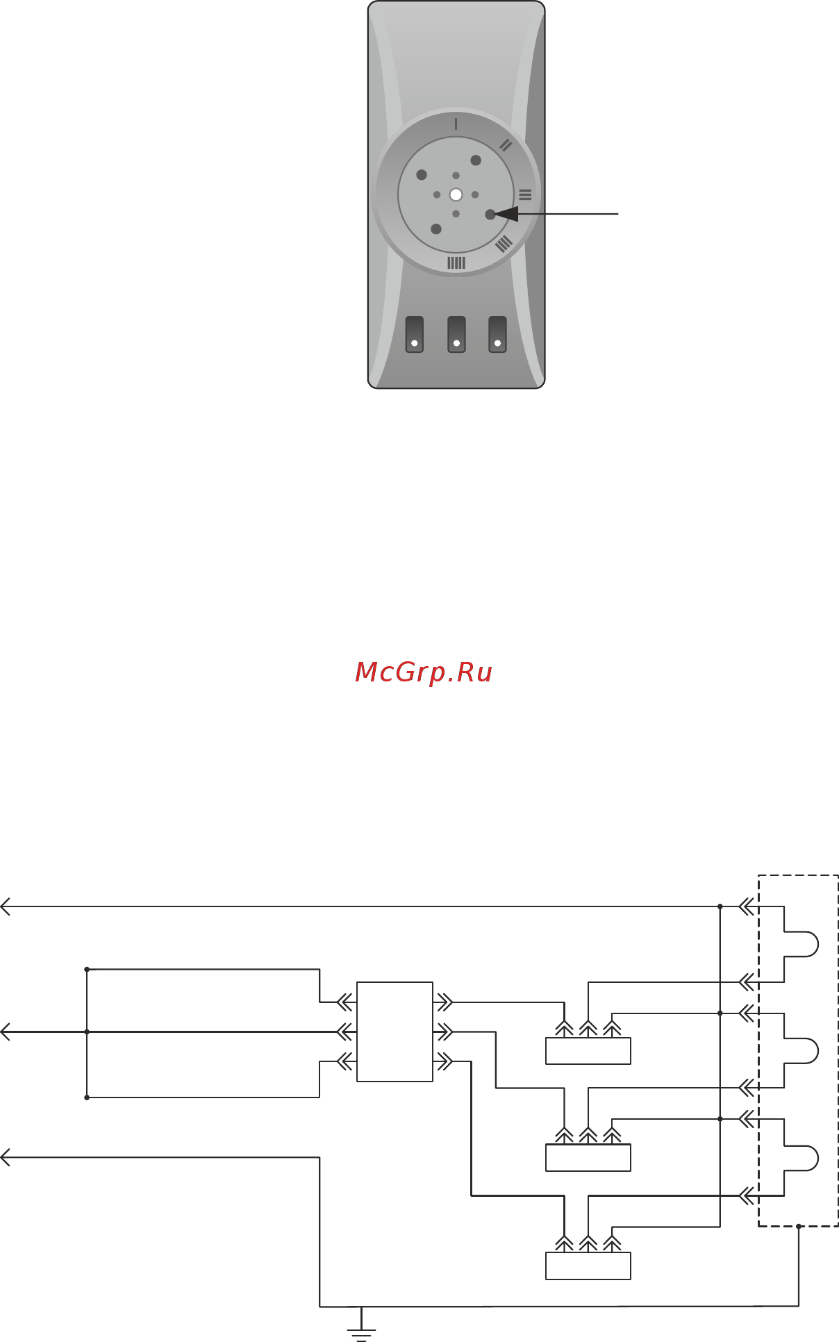 Thermex IRP 200 F [10/16] Схема электрических соединений