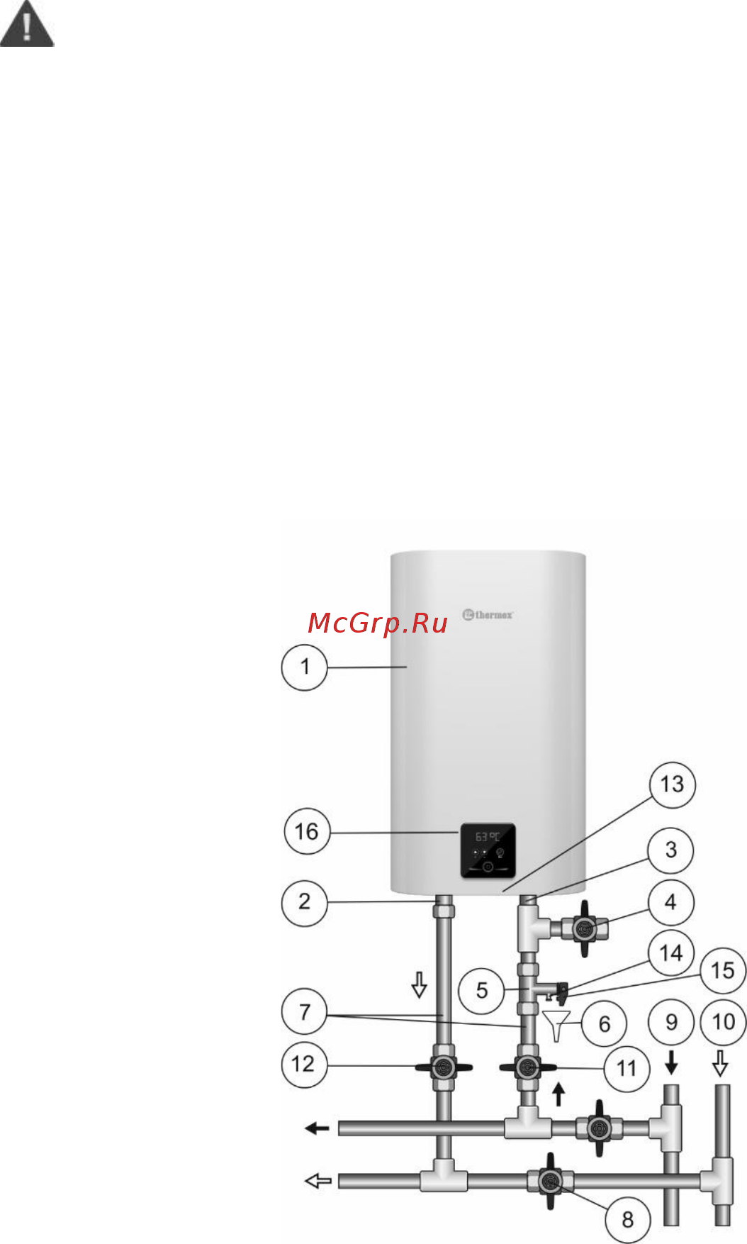 Thermex Smart 80 V Инструкция по эксплуатации онлайн [7/20] 504470