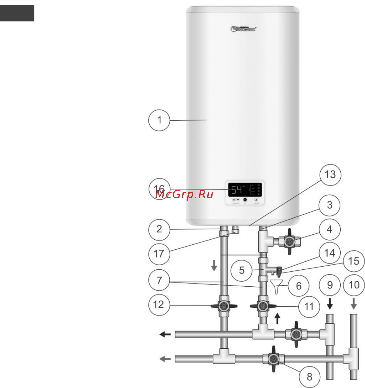 Thermex IF 80 V (pro) Инструкция по эксплуатации онлайн [8/46] 506214