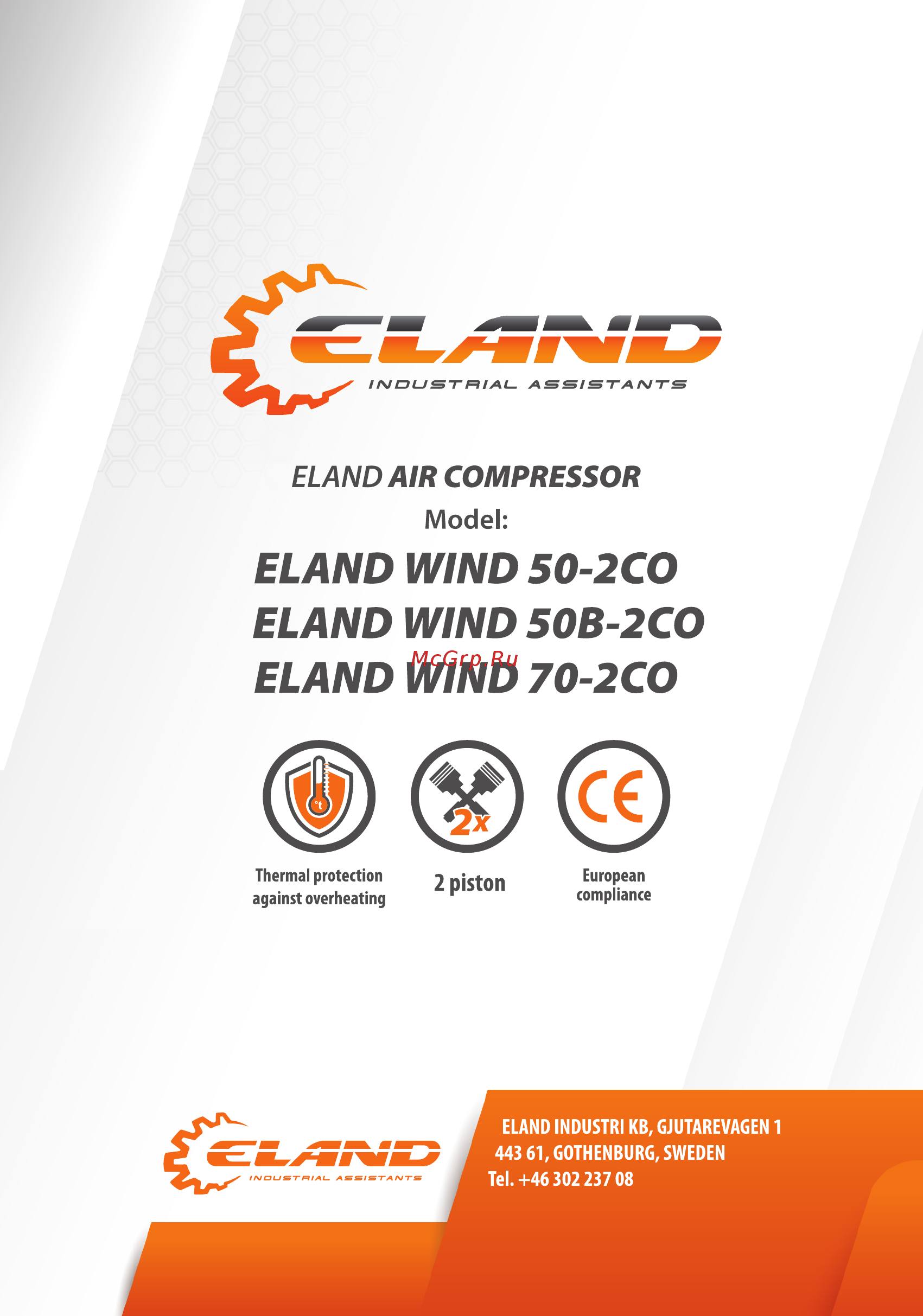 Eland WIND 50B-2CO Инструкция по эксплуатации онлайн [32/32] 510370