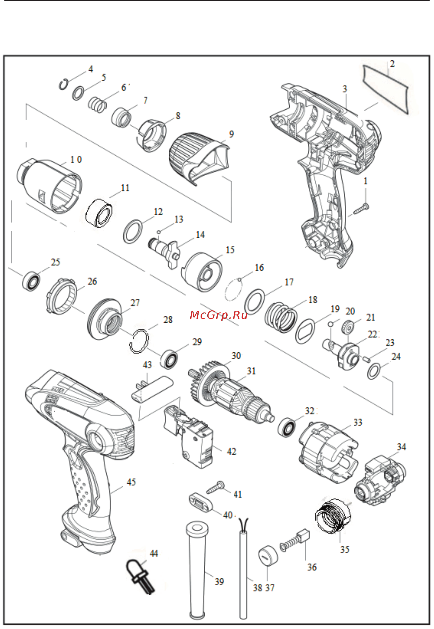 Bort BSM-300I 91275608 [16/30] Exploded view bsm 300i