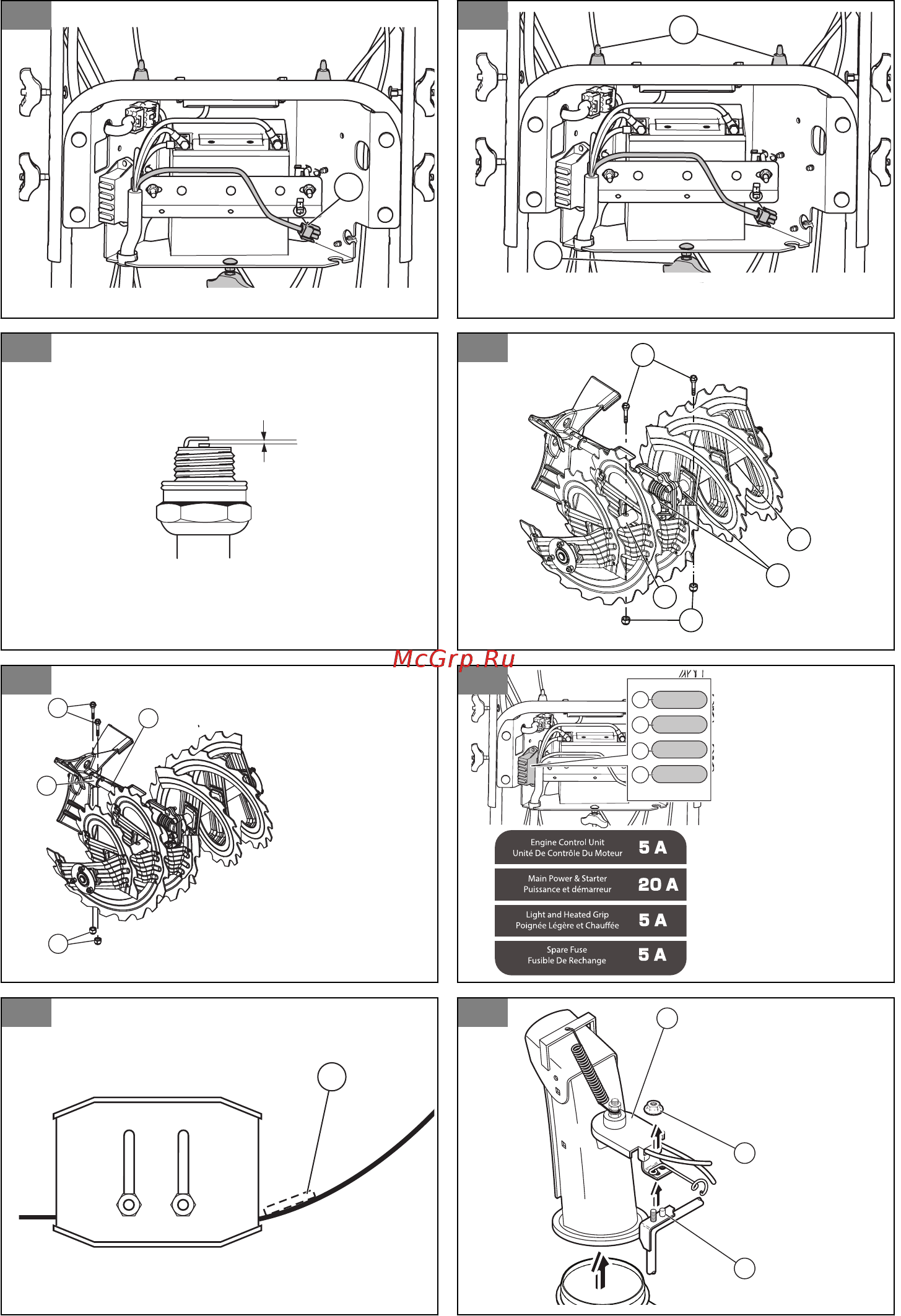 Husqvarna ST427T (9619301-33) Инструкция по эксплуатации онлайн [7/132] 515043