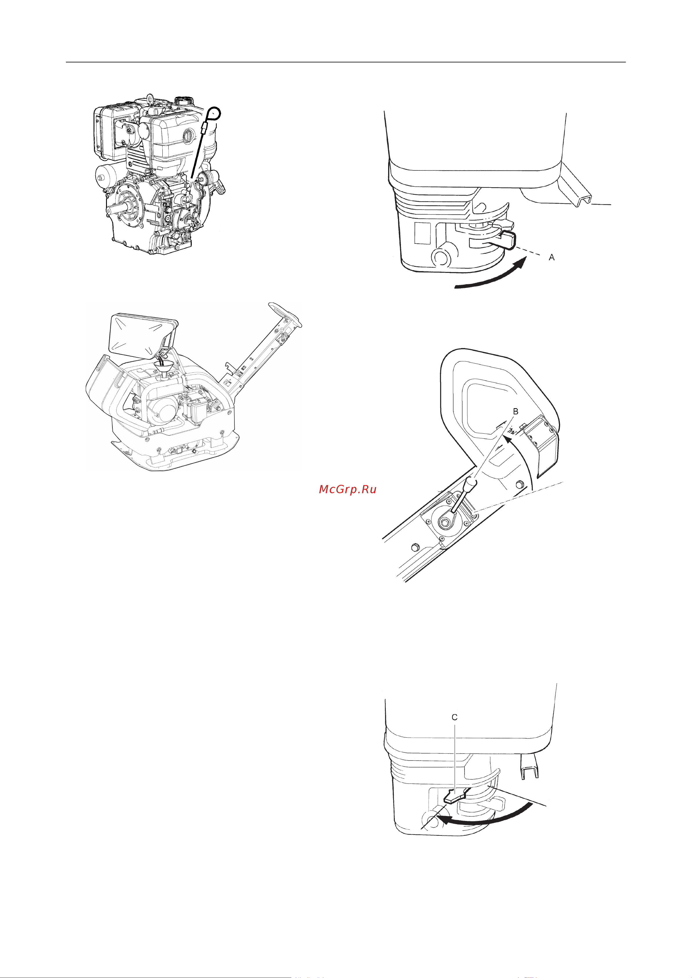 HUSQVARNA CONSTRUCTION LG 400 DEC [19/40] Пуск двигателя honda