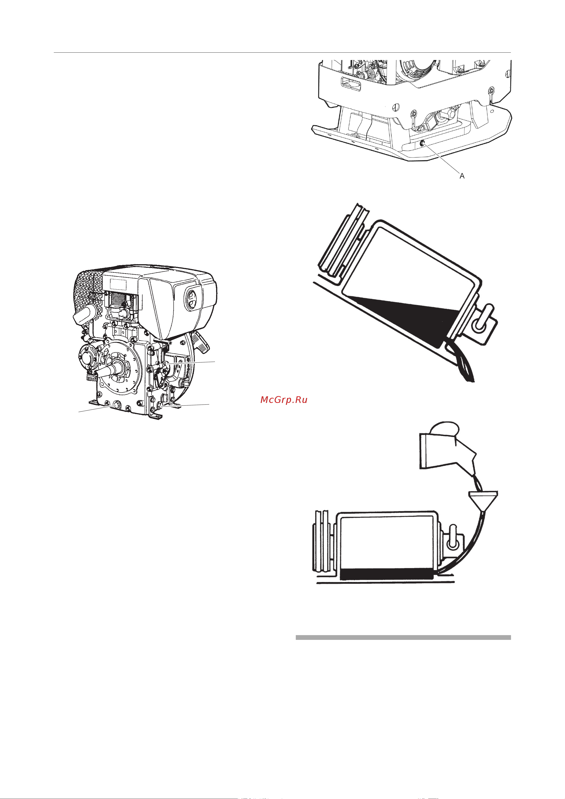 HUSQVARNA CONSTRUCTION LG 204 [30/40] Замена моторного масла hatz