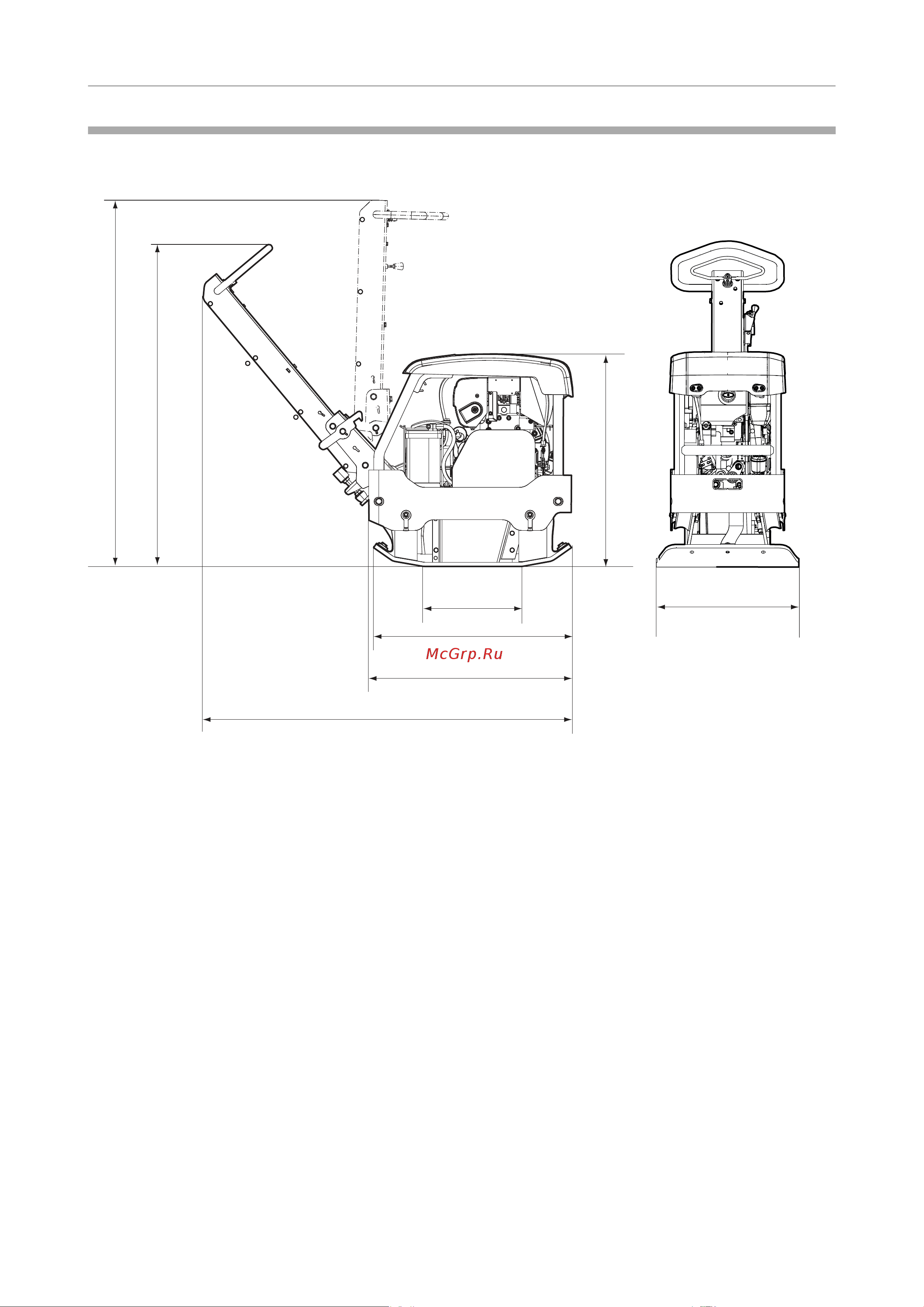 HUSQVARNA CONSTRUCTION LG 204 [36/40] Площадь контактной поверхности м 2 кв футов