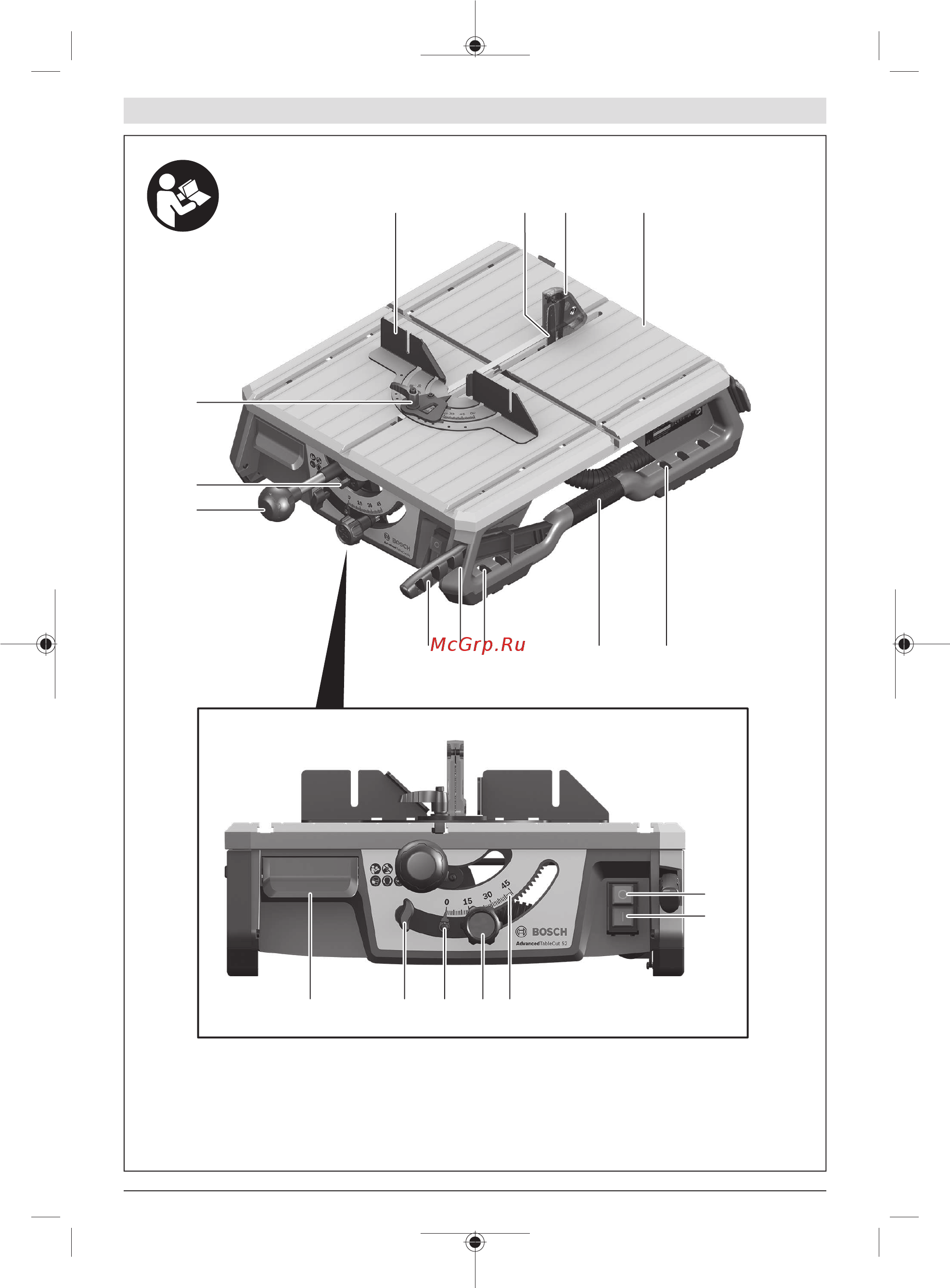 Bosch AdvancedTableCut 52 (0.603.B12.000) [3/313] Advanced tablecut 52