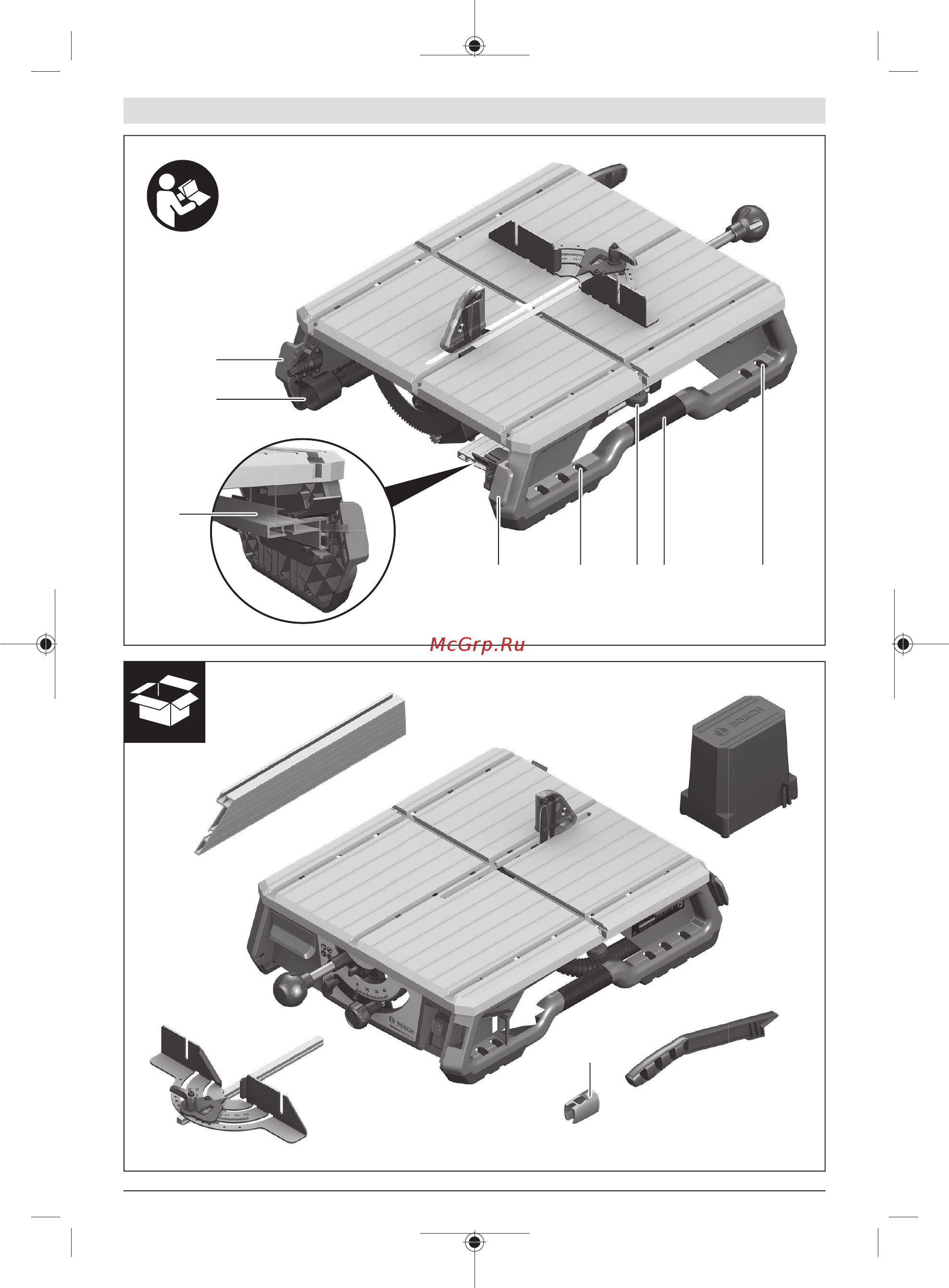 Bosch AdvancedTableCut 52 (0.603.B12.000) Инструкция по эксплуатации онлайн [4/313] 504862