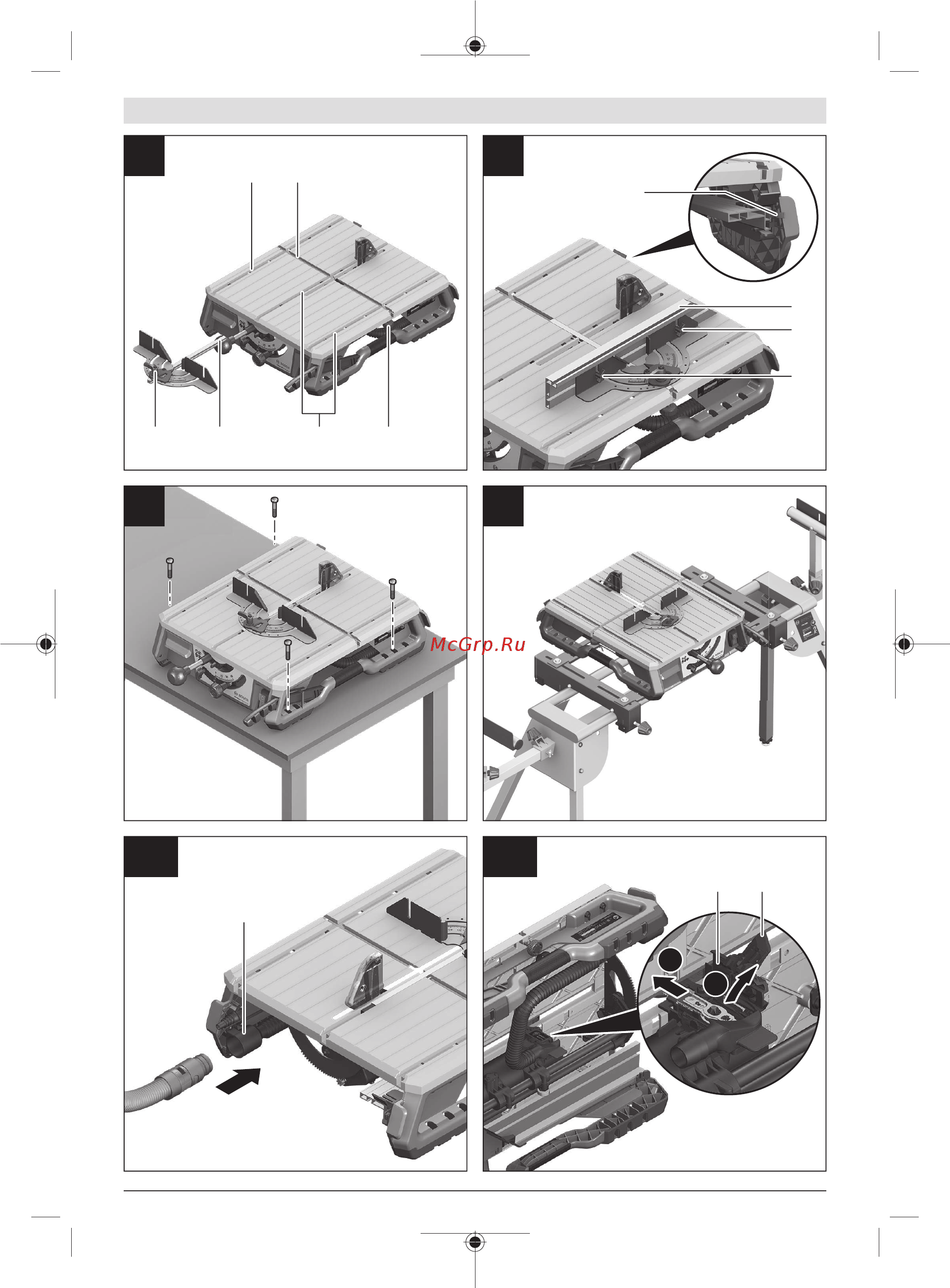 Bosch AdvancedTableCut 52 (0.603.B12.000) Инструкция по эксплуатации онлайн [5/313] 504862