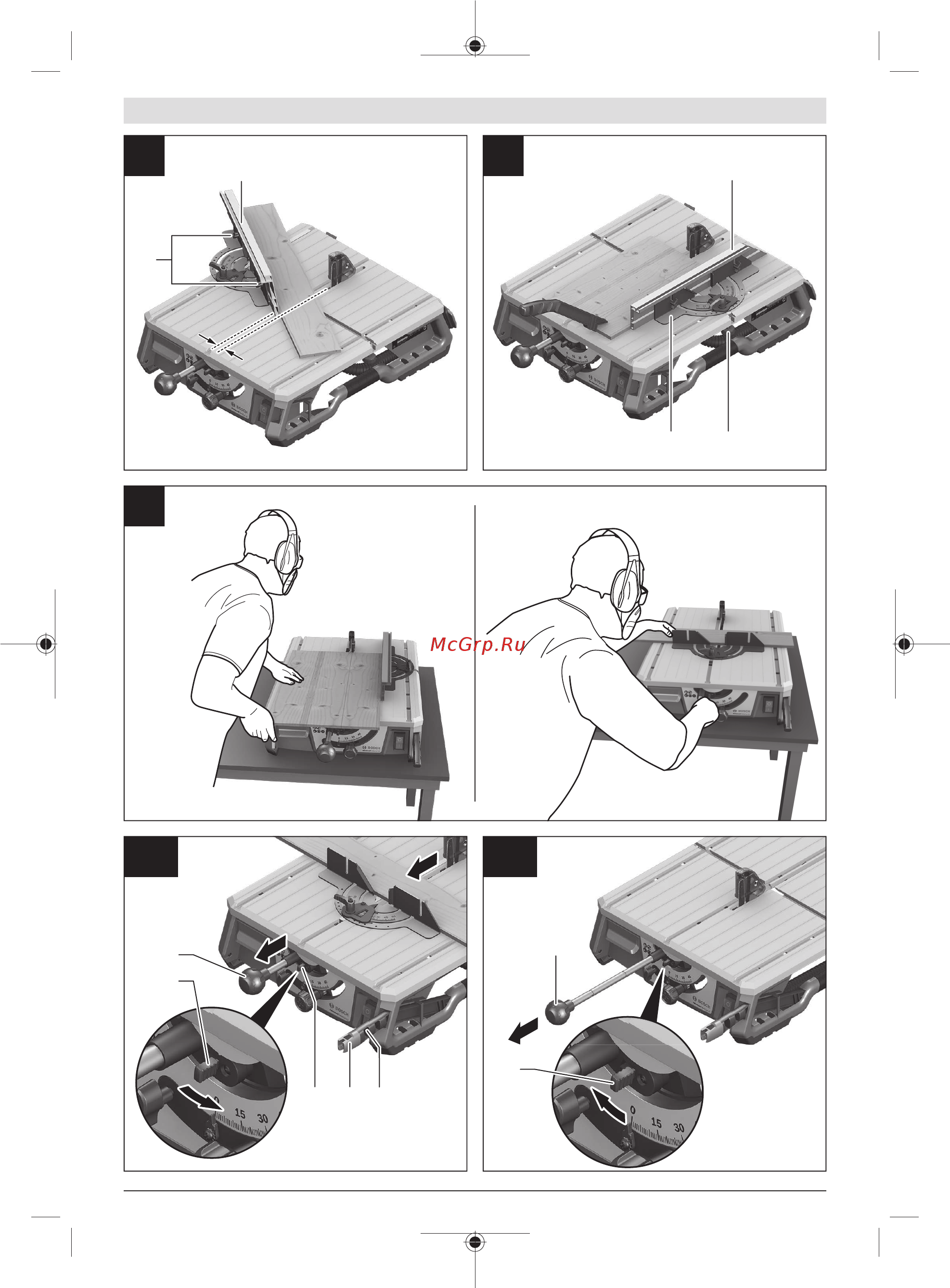 Bosch AdvancedTableCut 52 (0.603.B12.000) Инструкция по эксплуатации онлайн [7/313] 504862
