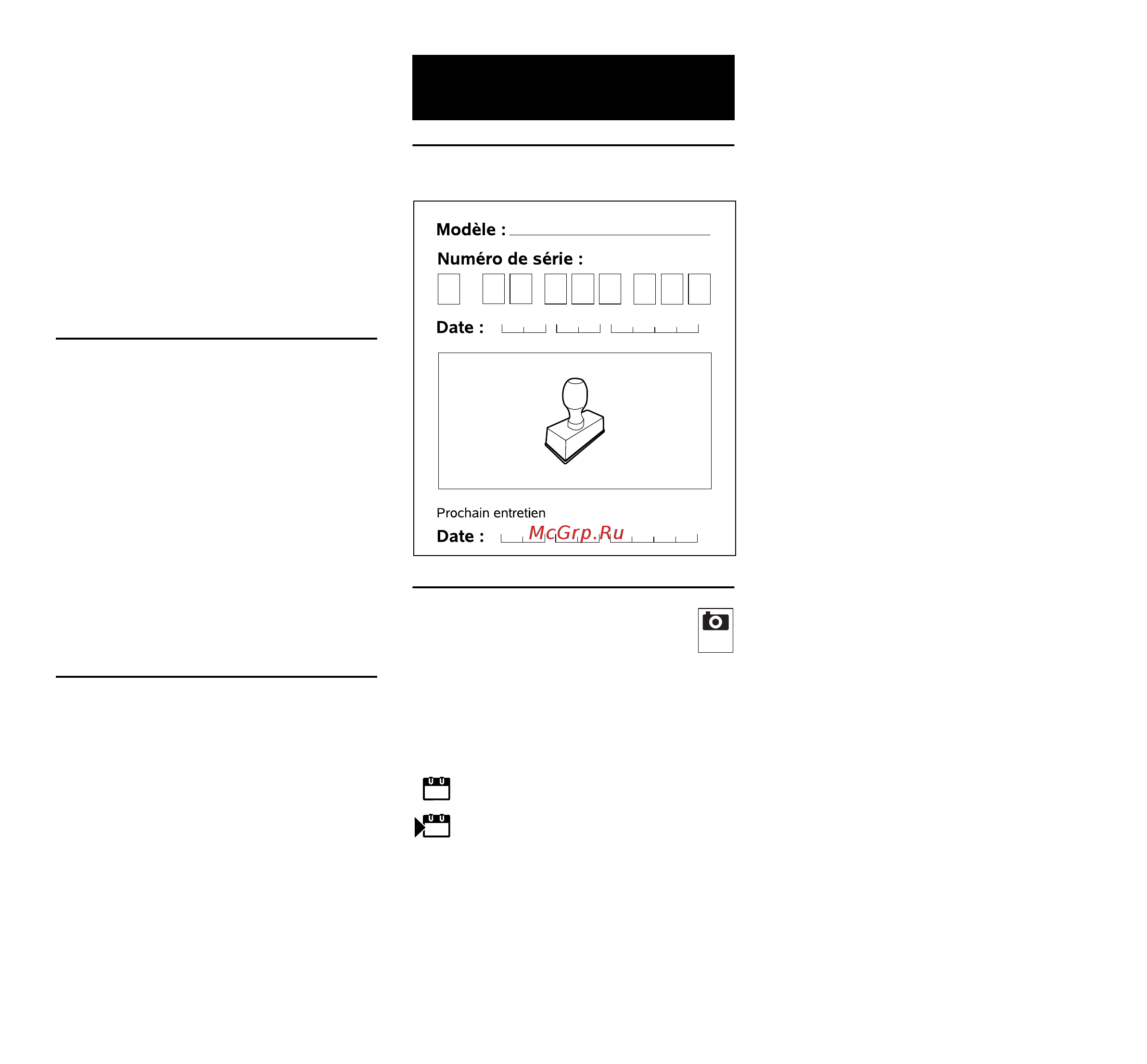 Stihl GHE 105.0 [60/492] Feuille d entretien