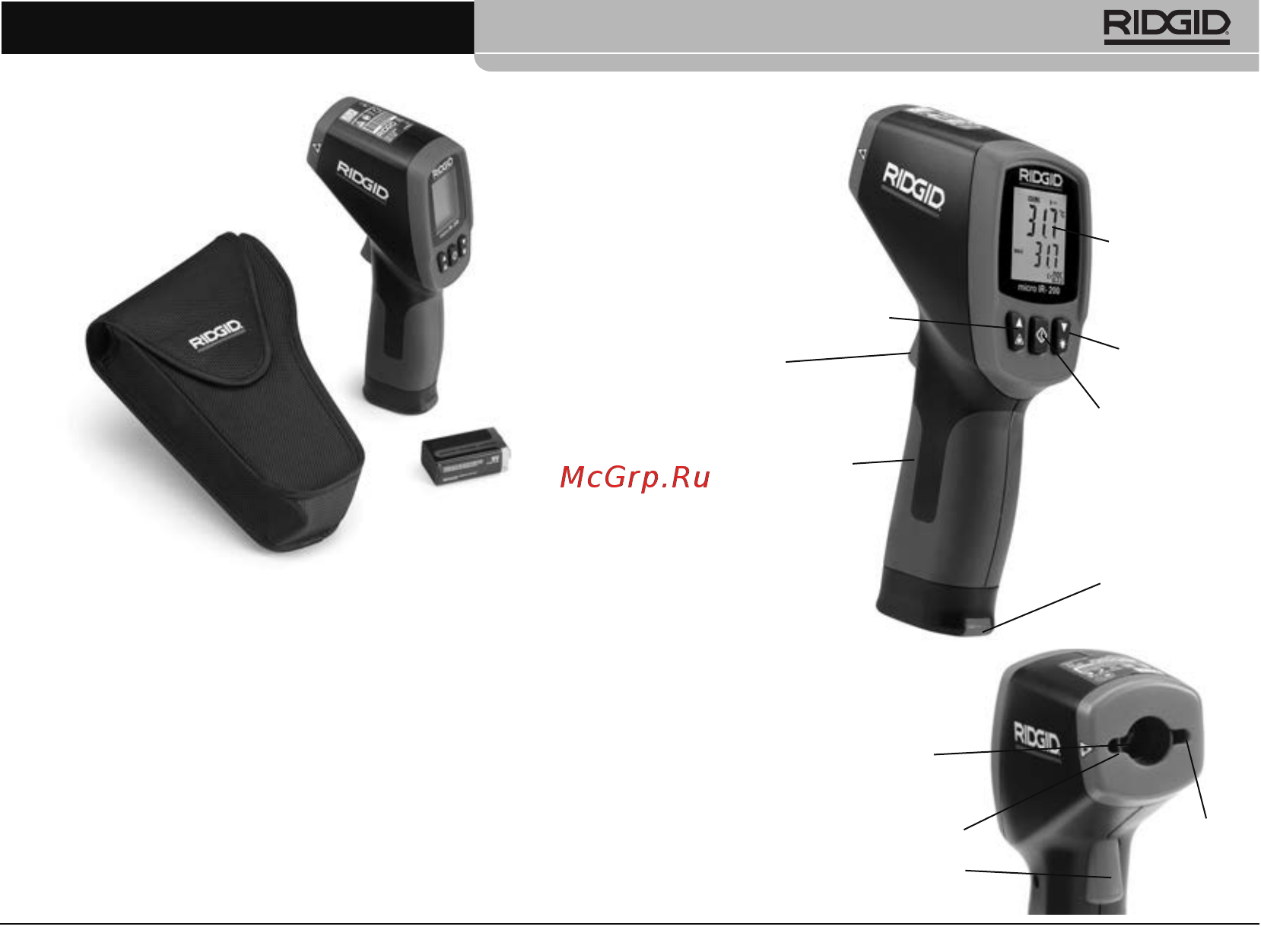 Ridgid IR-200 36798 [21/325] Composants