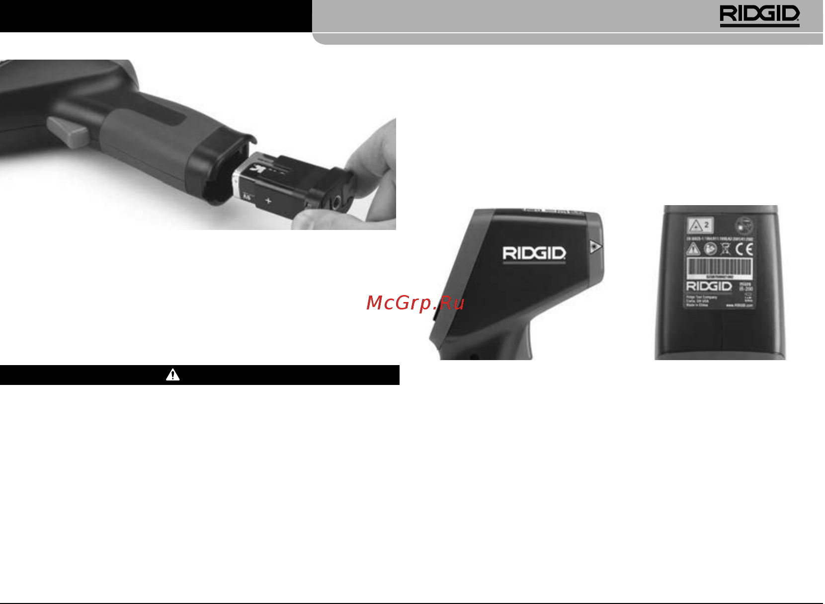 Ridgid IR-200 36798 [303/325] Çalışma öncesi kontrol